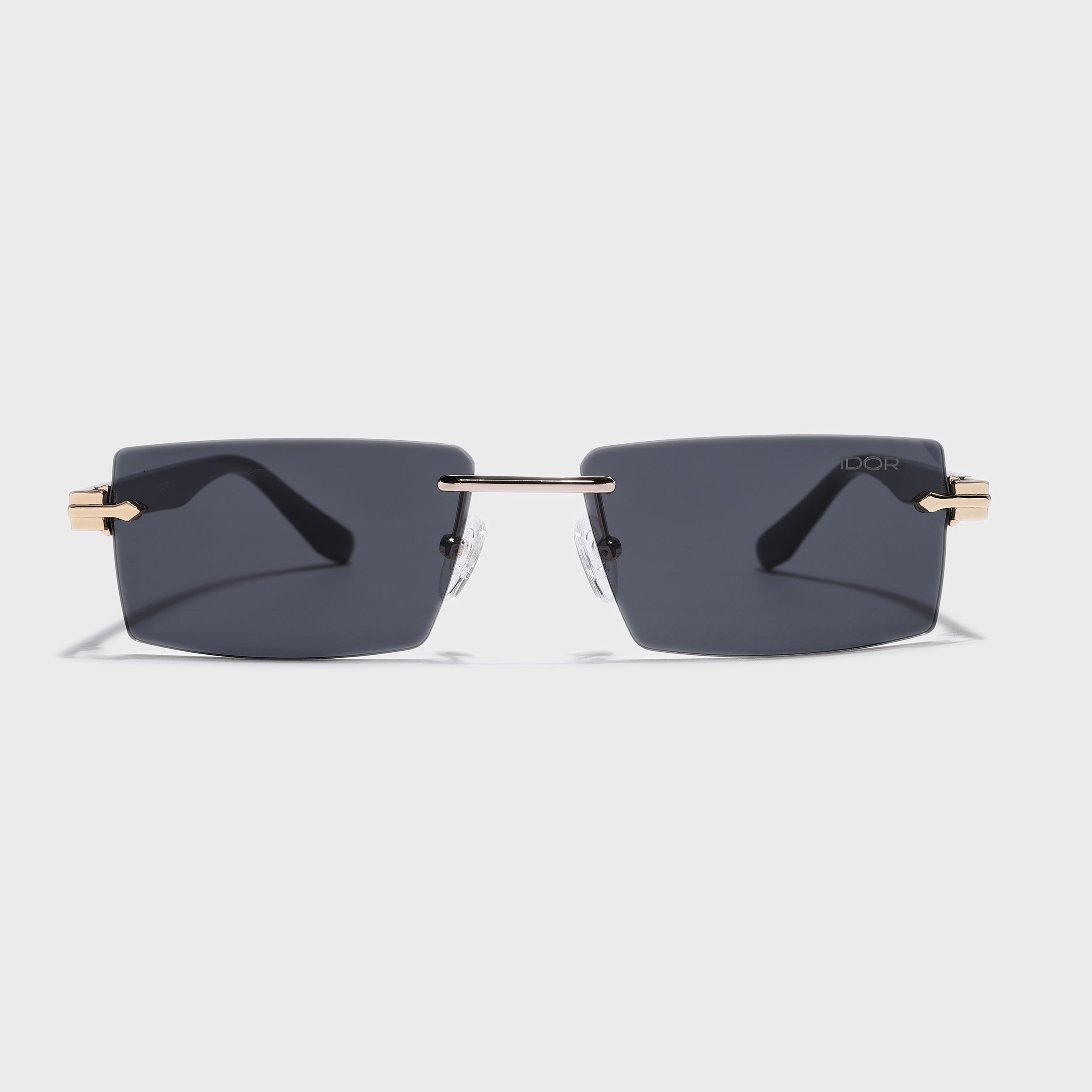 IDOR Premium Metal + TR90 High Quality Sunglass for Unisex | IDOR-044