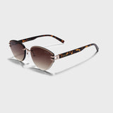 IDOR Premium Metal + TR90 High Quality Sunglass for Women | IDOR-006