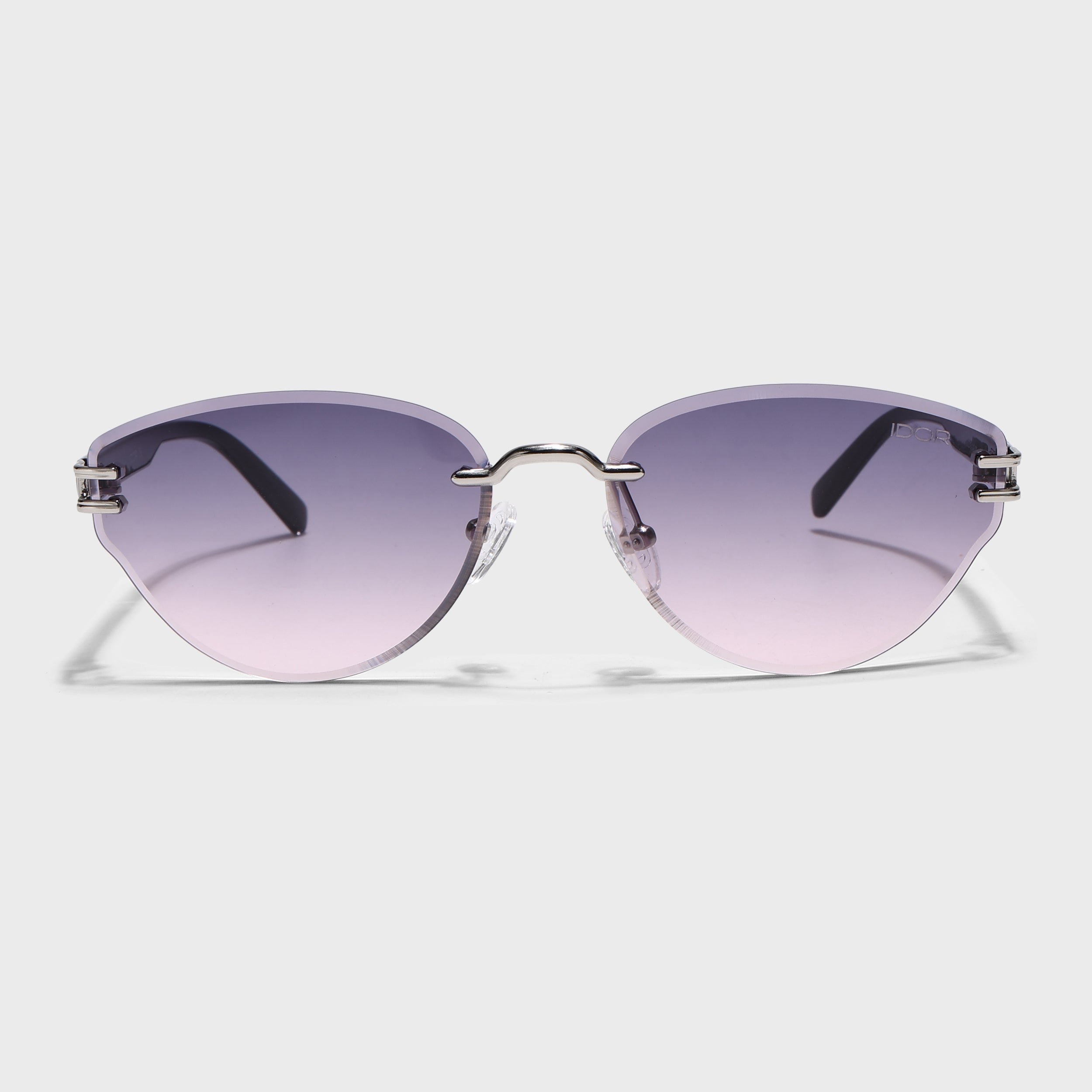 IDOR Premium Metal + TR90 High Quality Sunglass for Women | IDOR-006