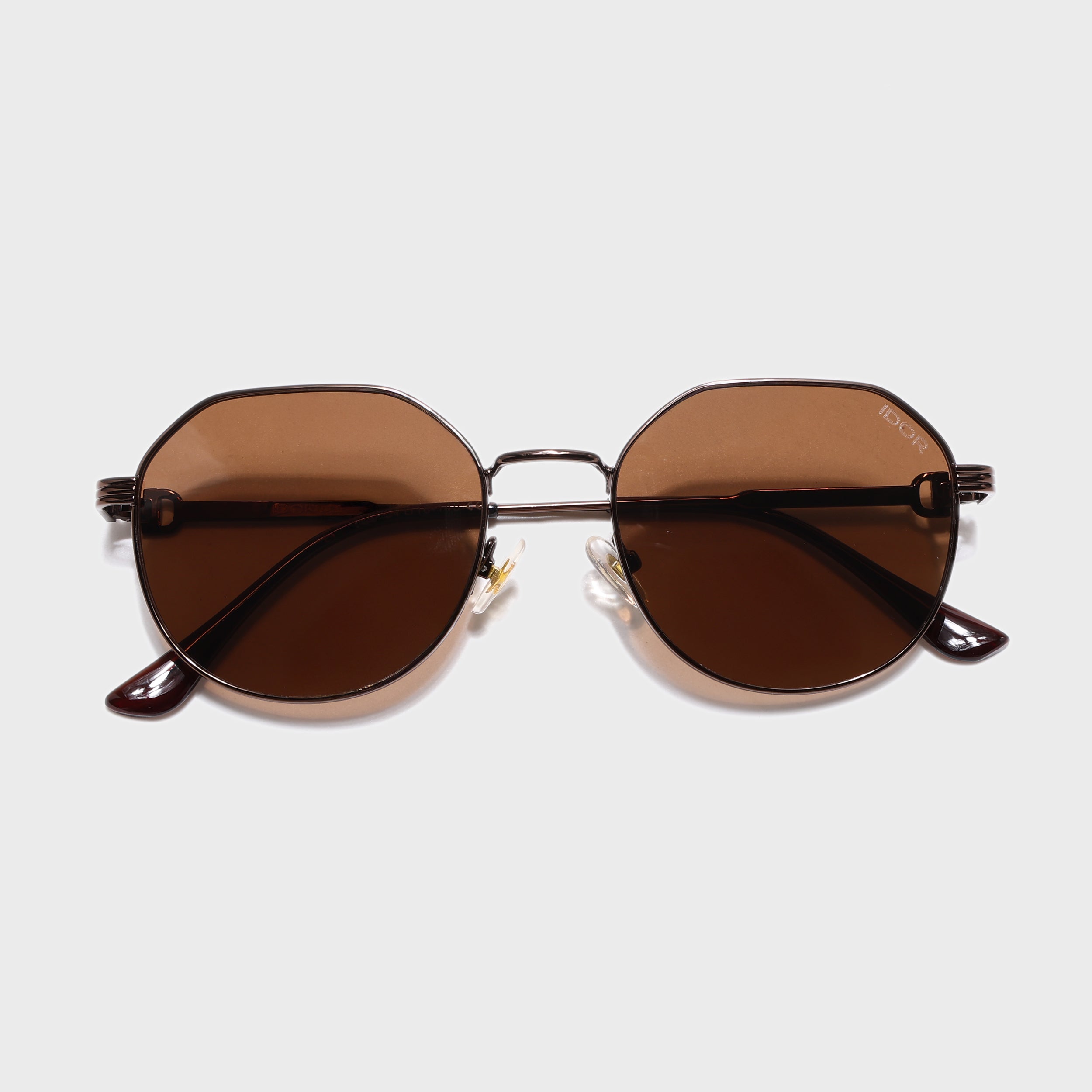 IDOR Premium Metal High Quality Sunglass for Unisex | IDOR-56020