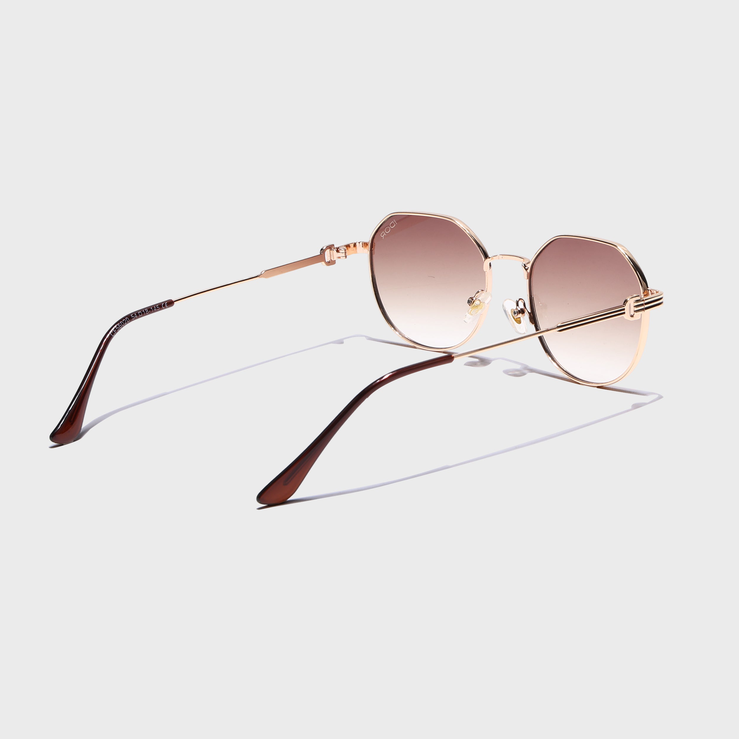 IDOR Premium Metal High Quality Sunglass for Unisex | IDOR-56020