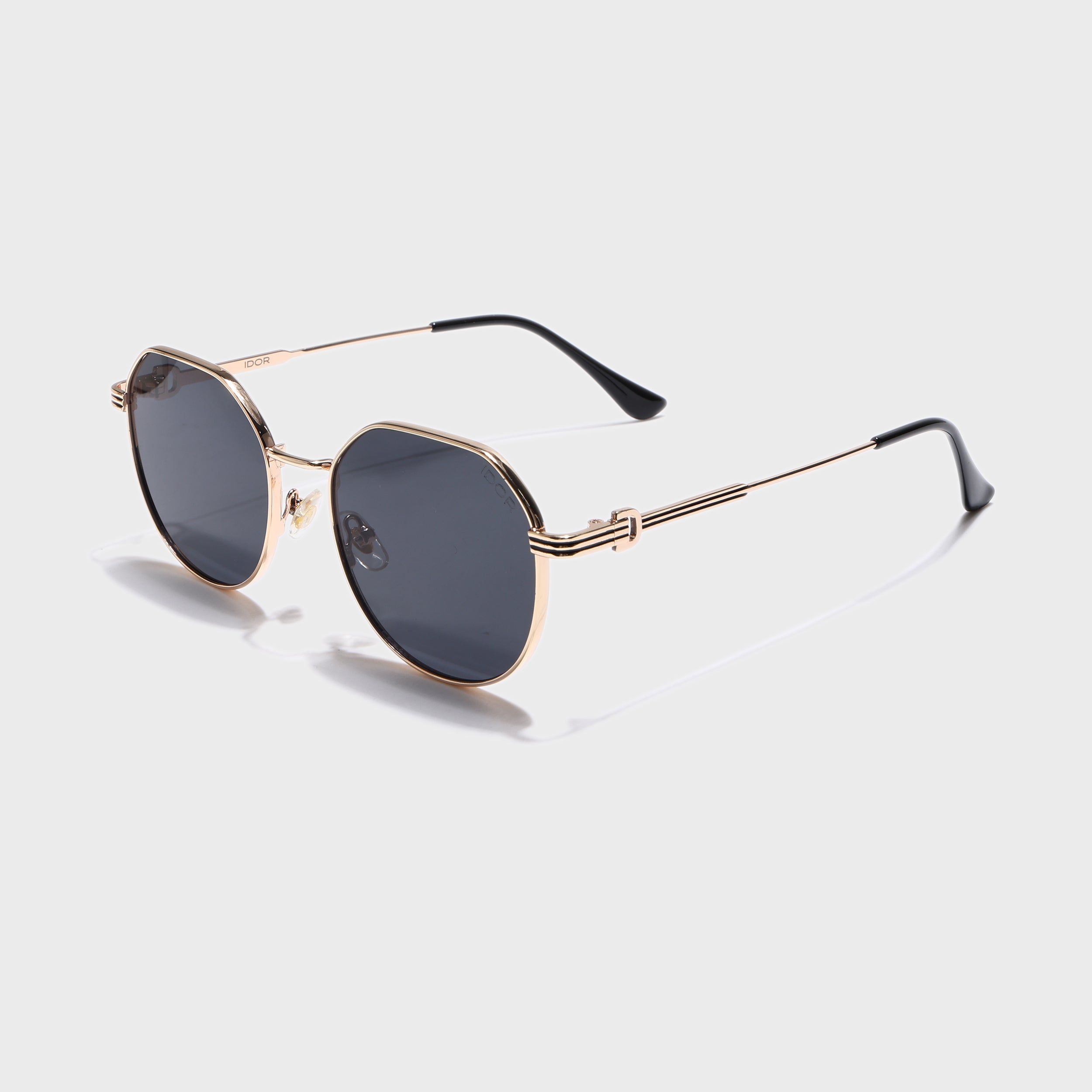 IDOR Premium Metal High Quality Sunglass for Unisex | IDOR-56020