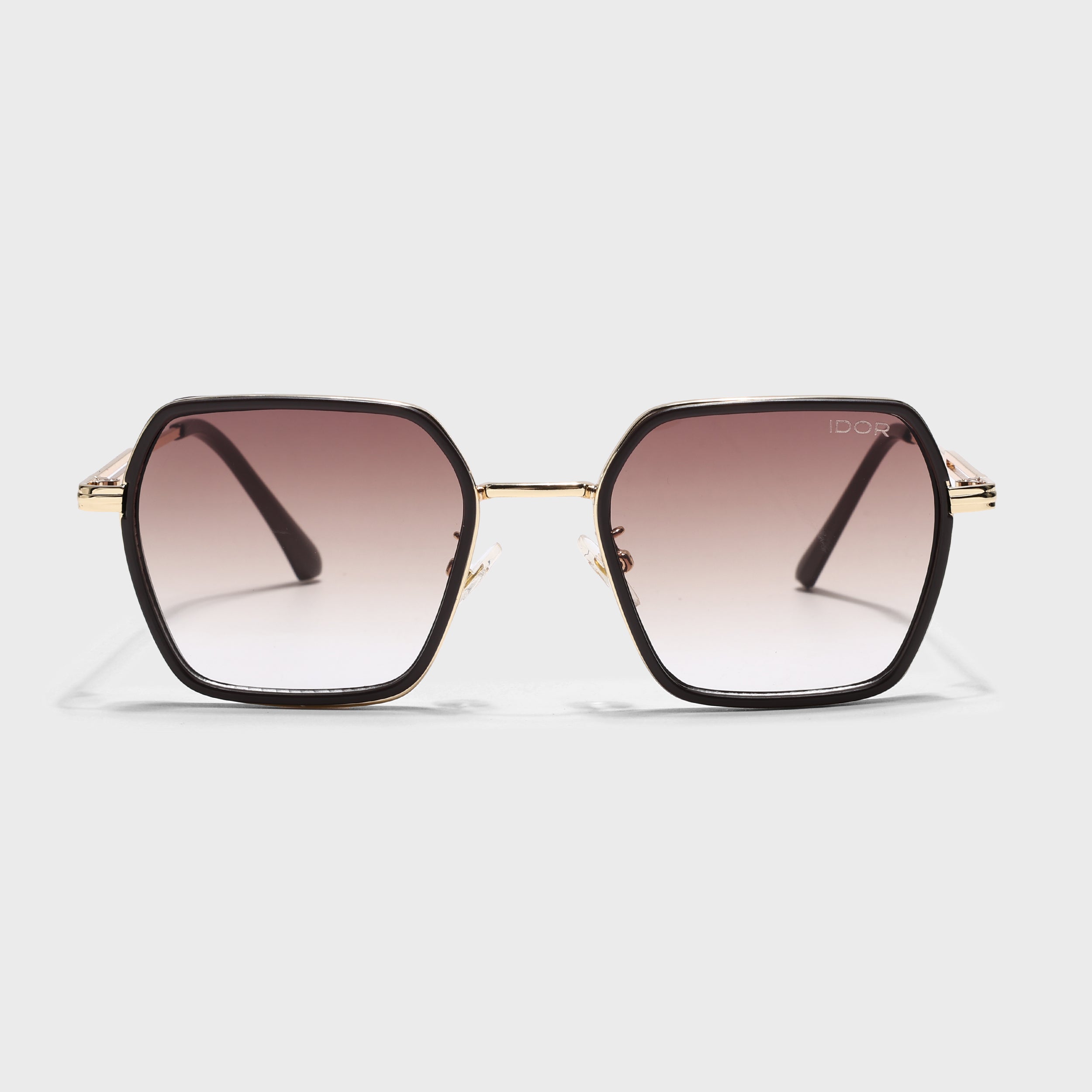 IDOR Premium Metal High Quality Sunglass for Unisex | IDOR-56048
