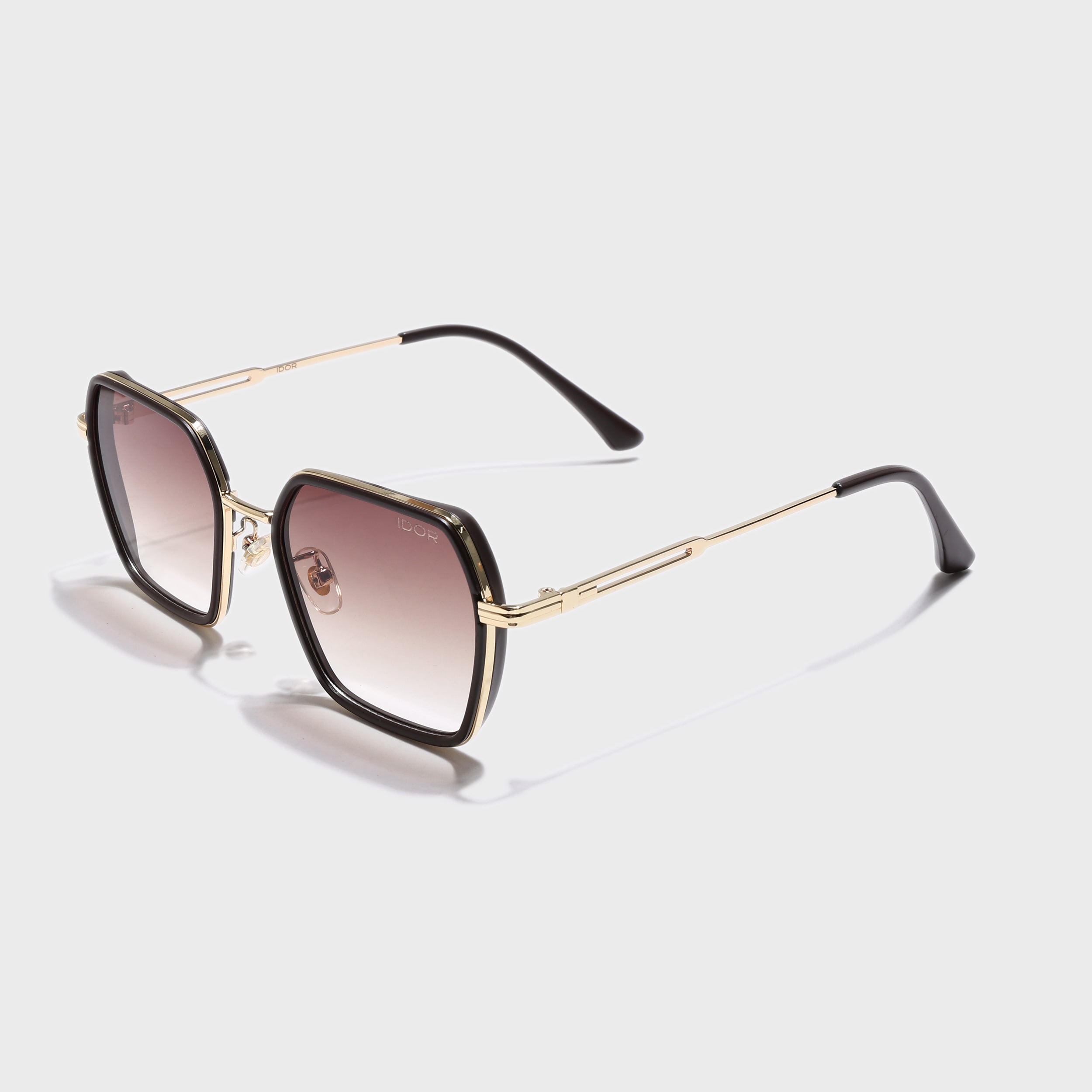 IDOR Premium Metal High Quality Sunglass for Unisex | IDOR-56048