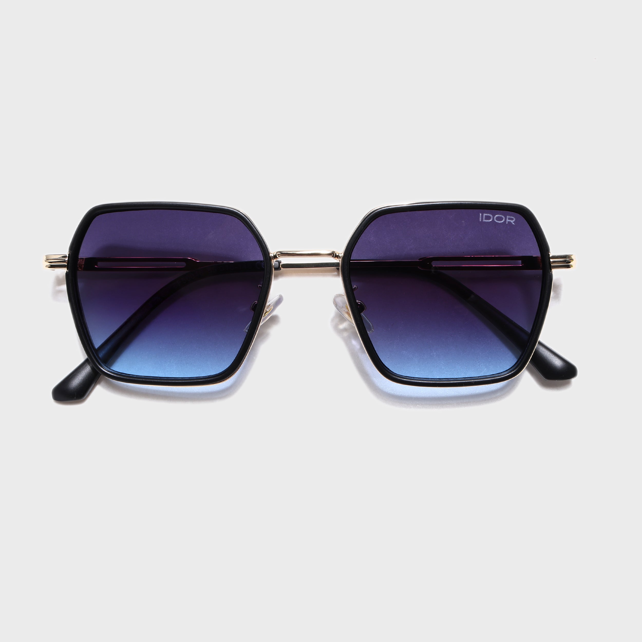 IDOR Premium Metal High Quality Sunglass for Unisex | IDOR-56048