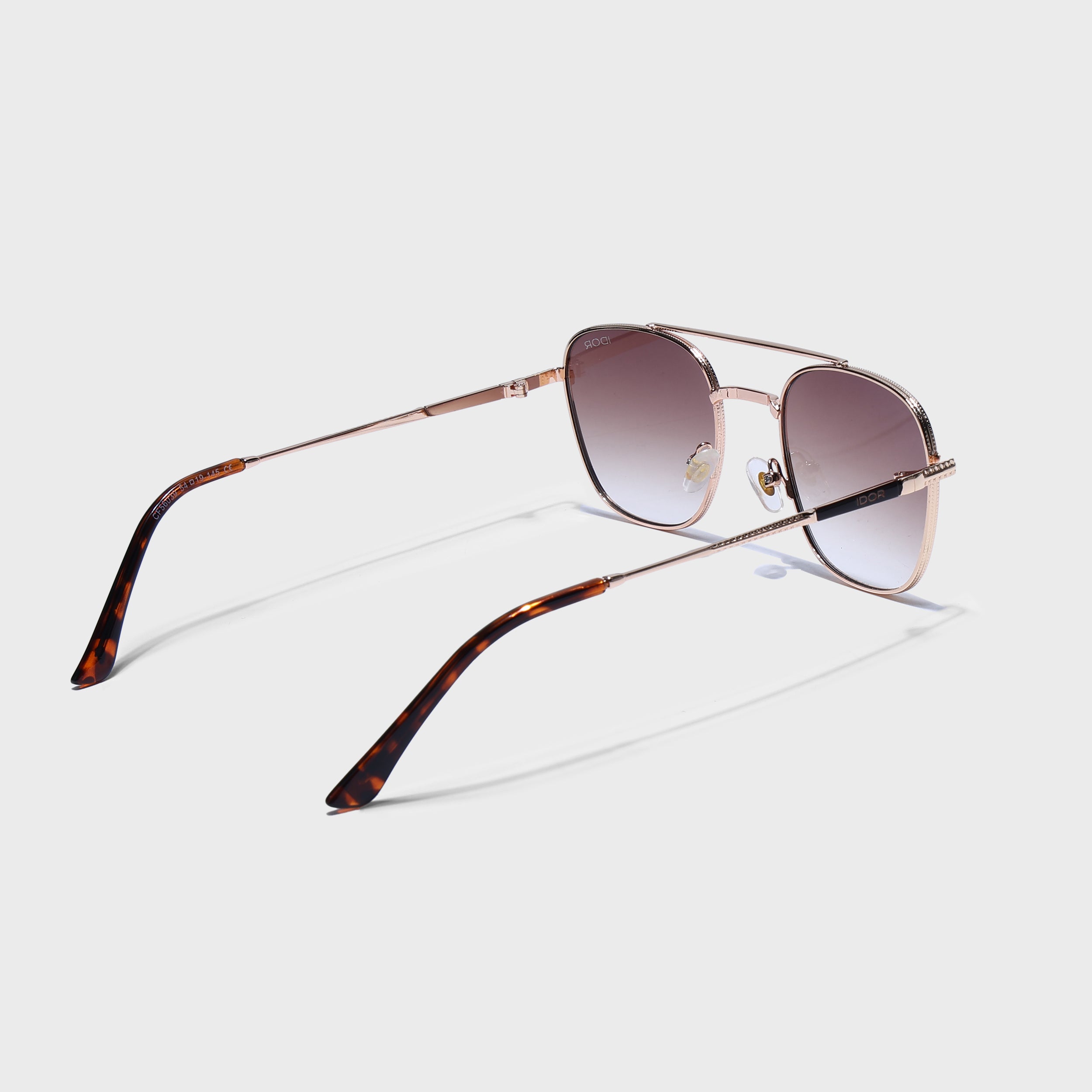 IDOR Premium Metal High Quality Sunglass for Unisex | IDOR-56039