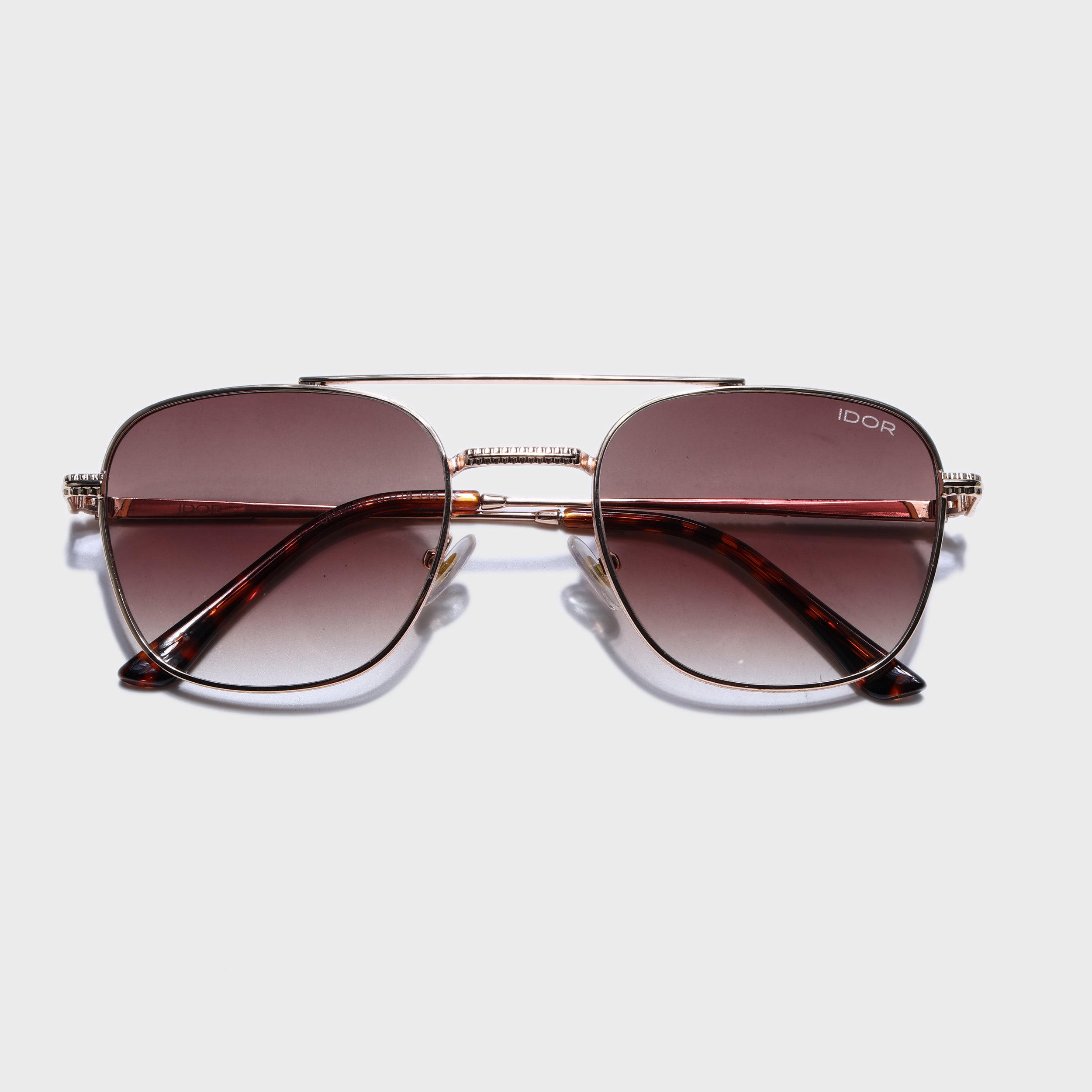 IDOR Premium Metal High Quality Sunglass for Unisex | IDOR-56039