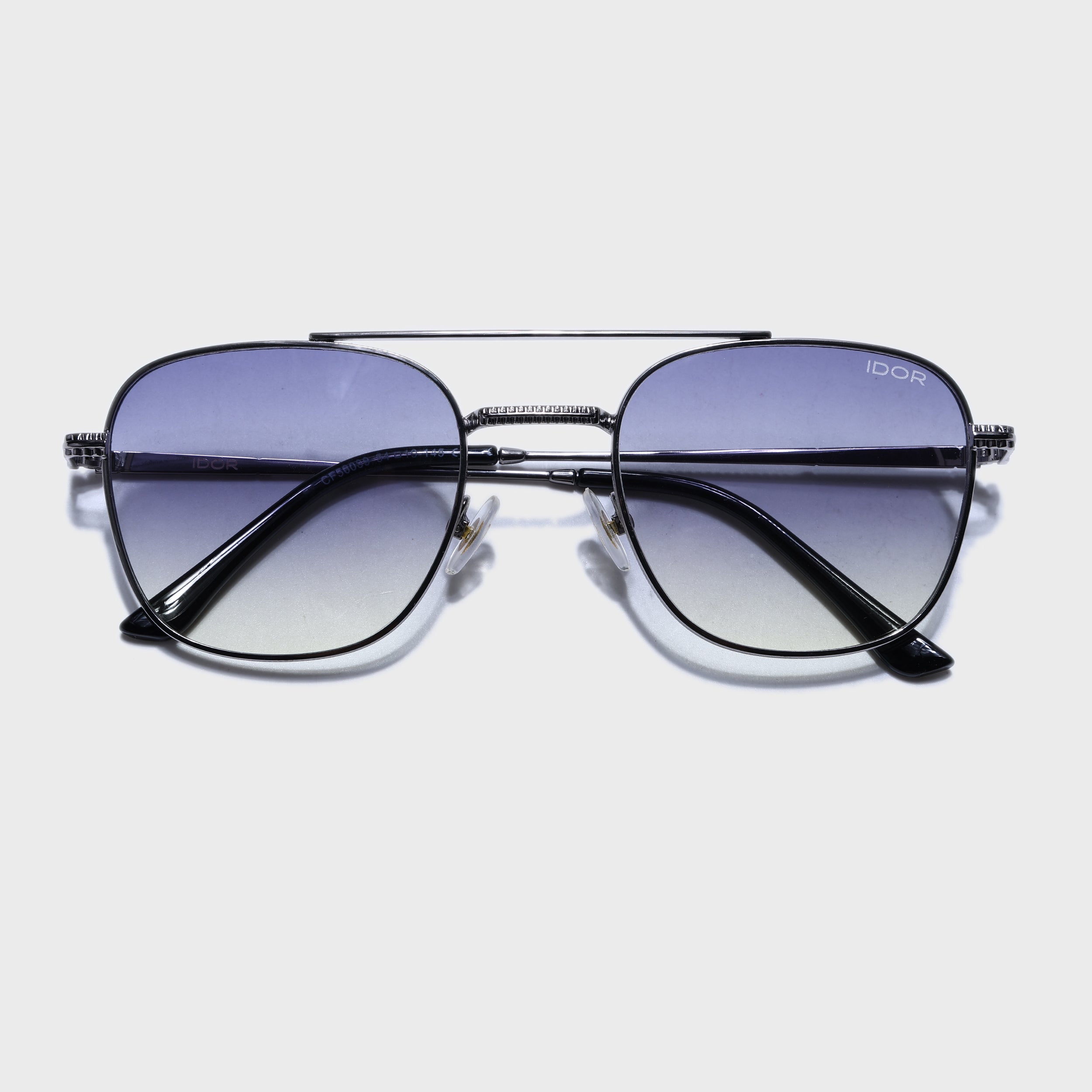 IDOR Premium Metal High Quality Sunglass for Unisex | IDOR-56039