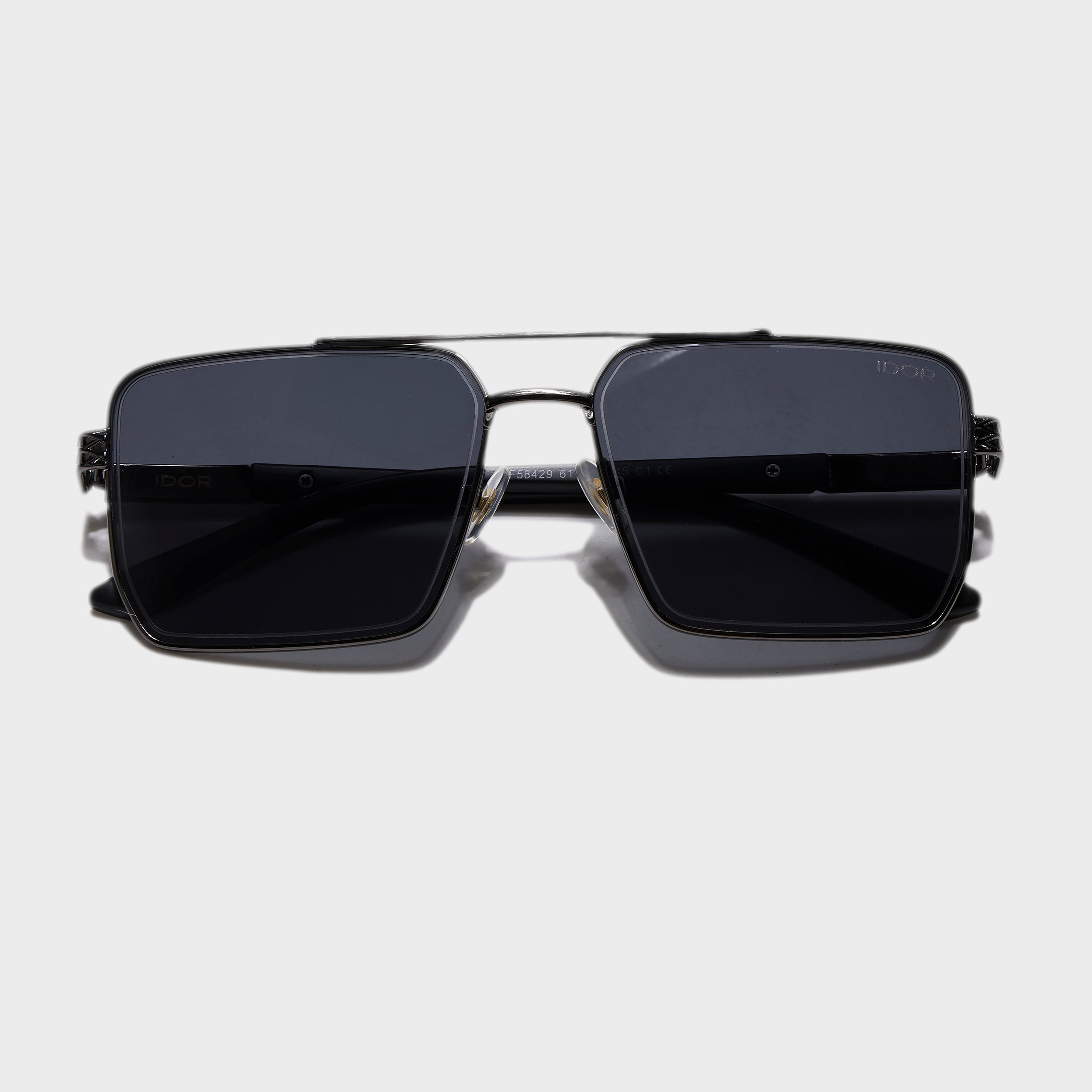 IDOR Premium Metal High Quality Sunglass for Unisex | IDOR-58429