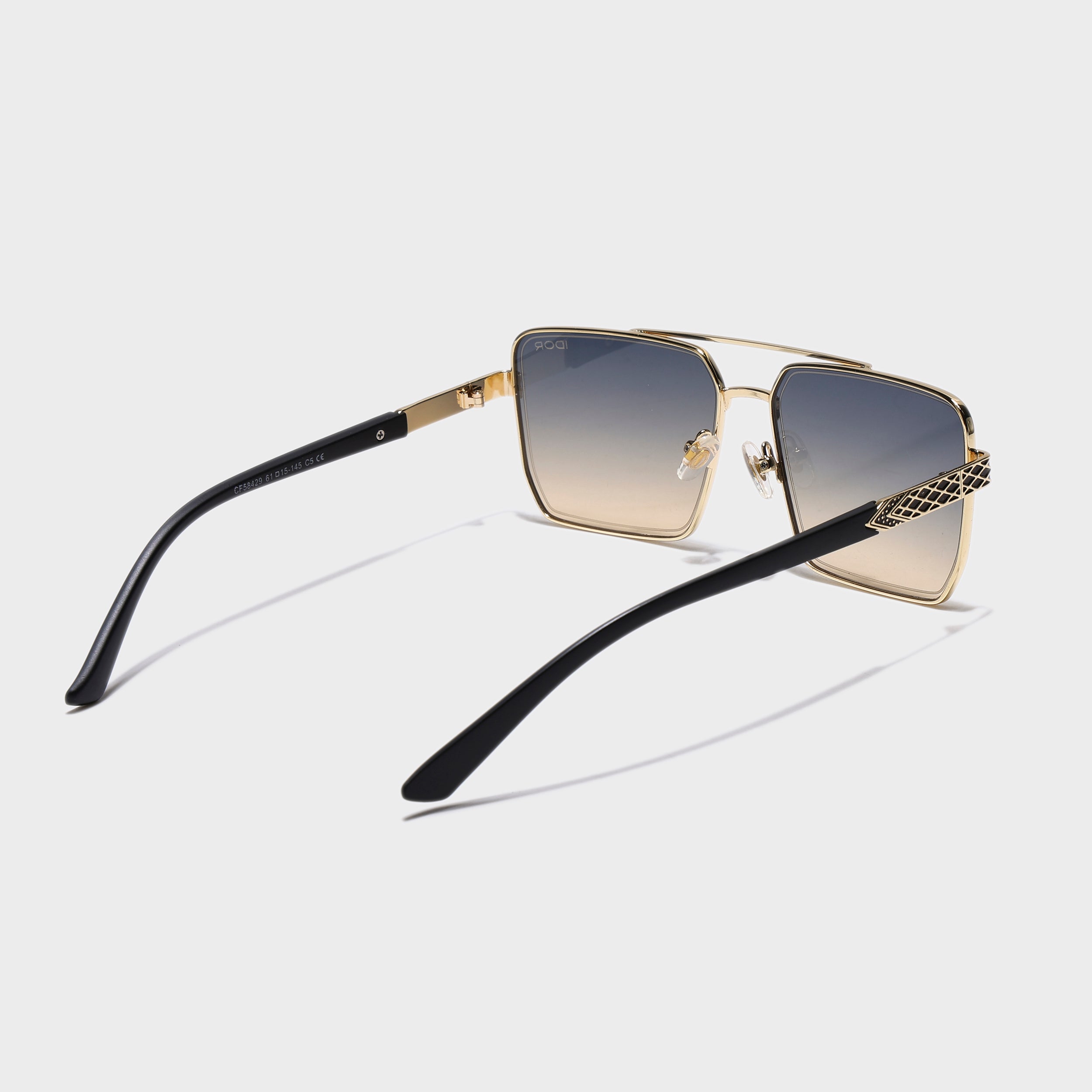 IDOR Premium Metal High Quality Sunglass for Unisex | IDOR-58429