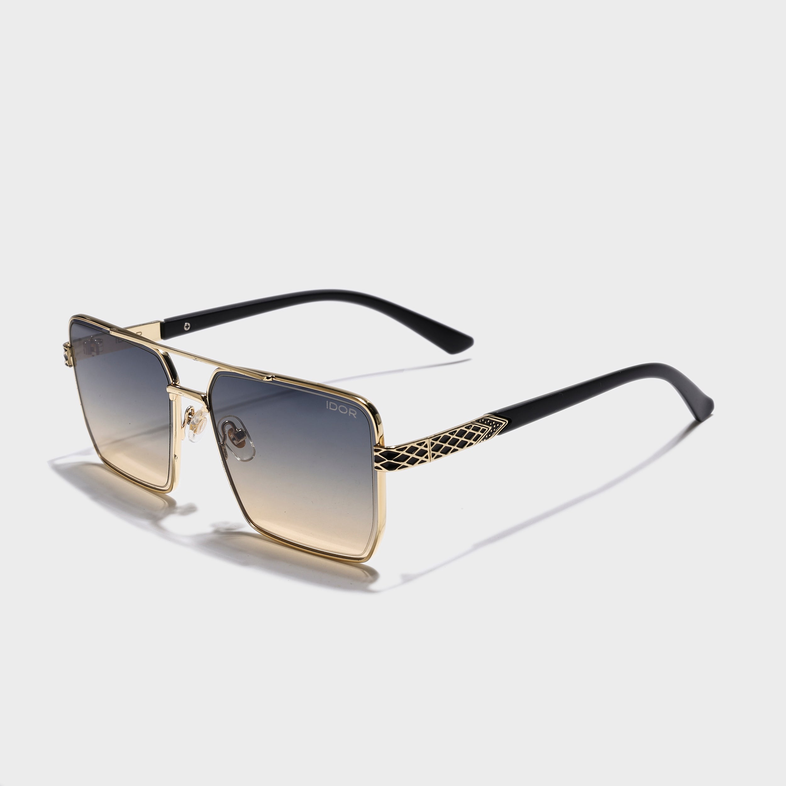 IDOR Premium Metal High Quality Sunglass for Unisex | IDOR-58429