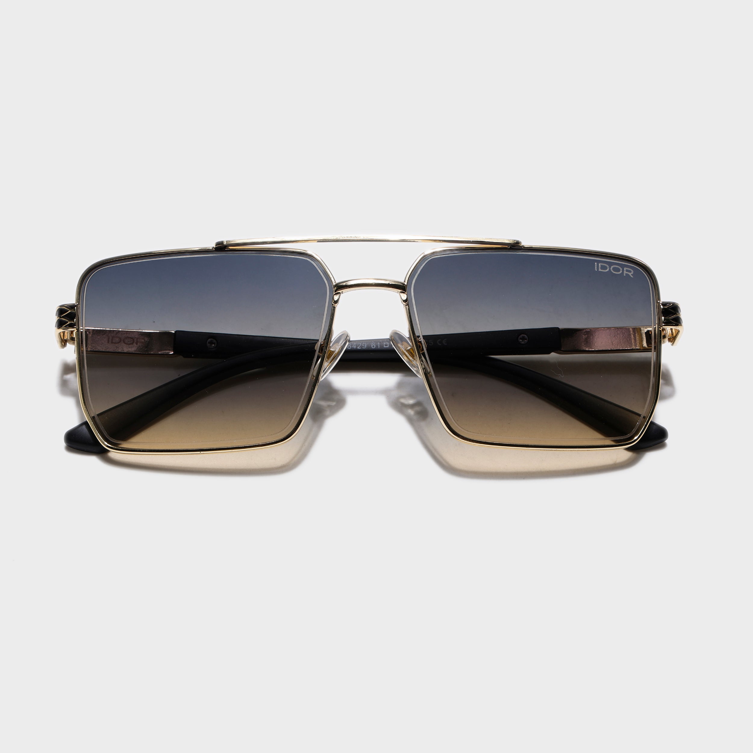 IDOR Premium Metal High Quality Sunglass for Unisex | IDOR-58429