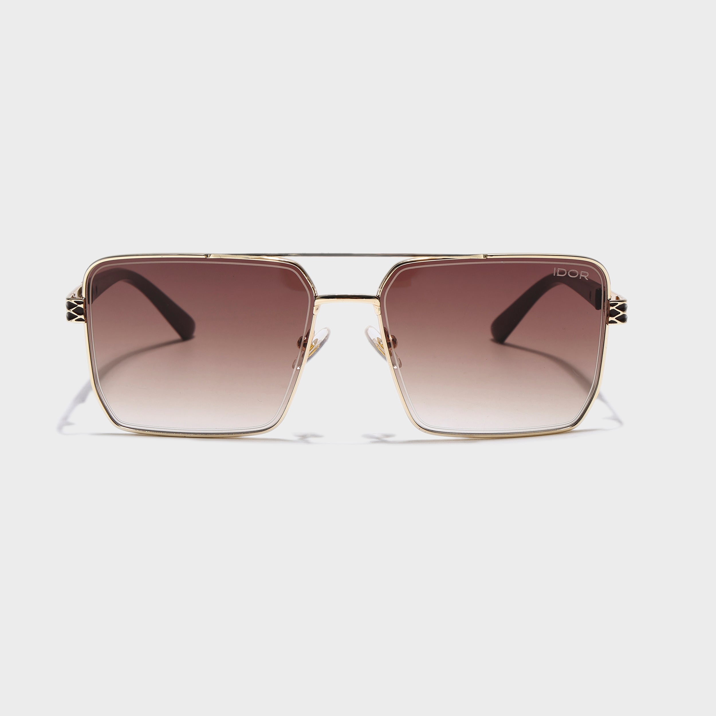 IDOR Premium Metal High Quality Sunglass for Unisex | IDOR-58429