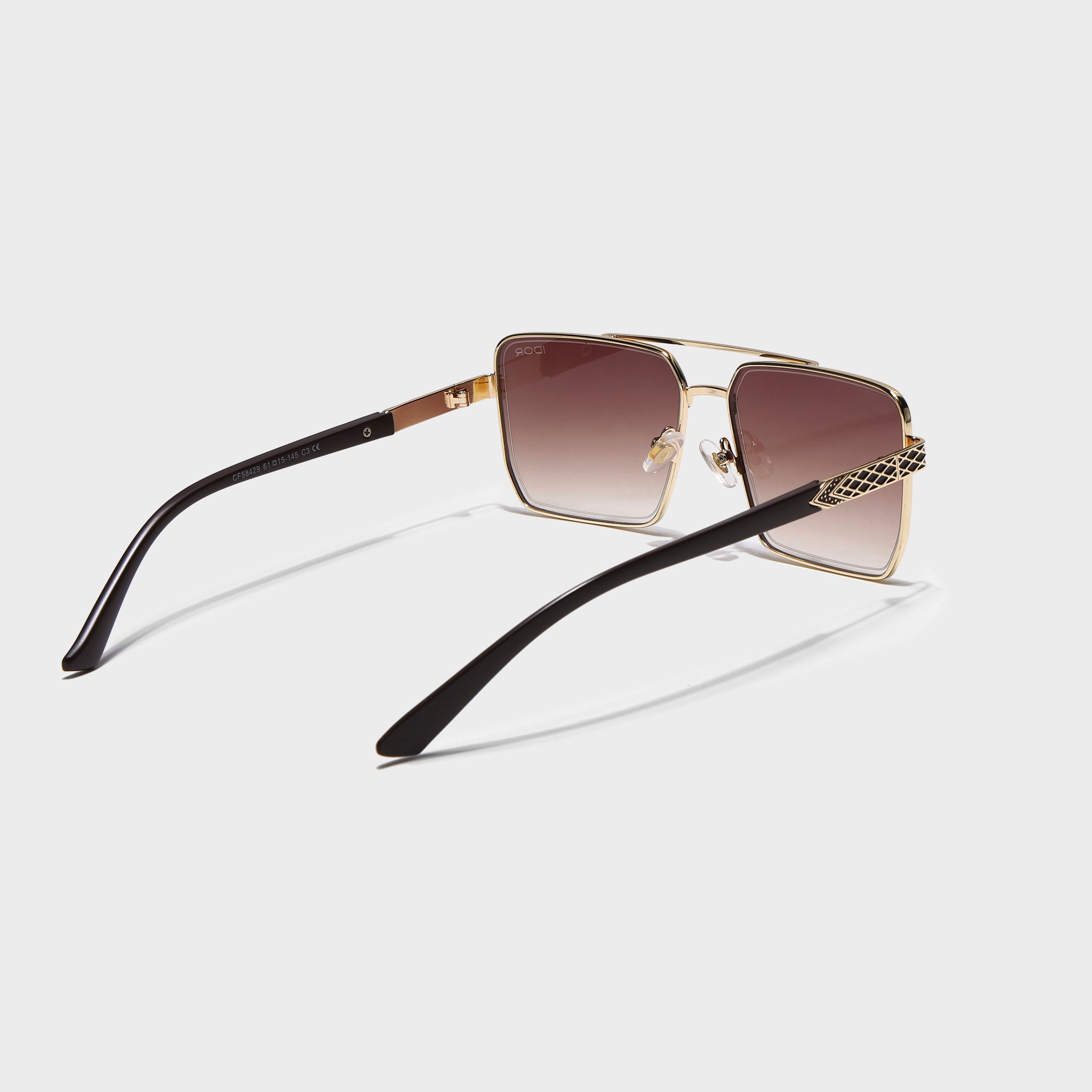 IDOR Premium Metal High Quality Sunglass for Unisex | IDOR-58429