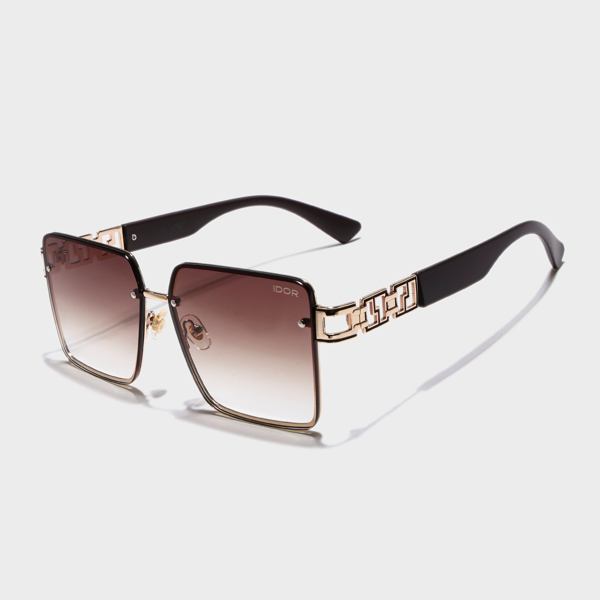 IDOR Premium Metal High Quality Sunglass for Unisex | IDOR-58404