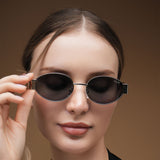 IDOR Premium Metal High Quality Sunglass for Men & Women | IDOR-06