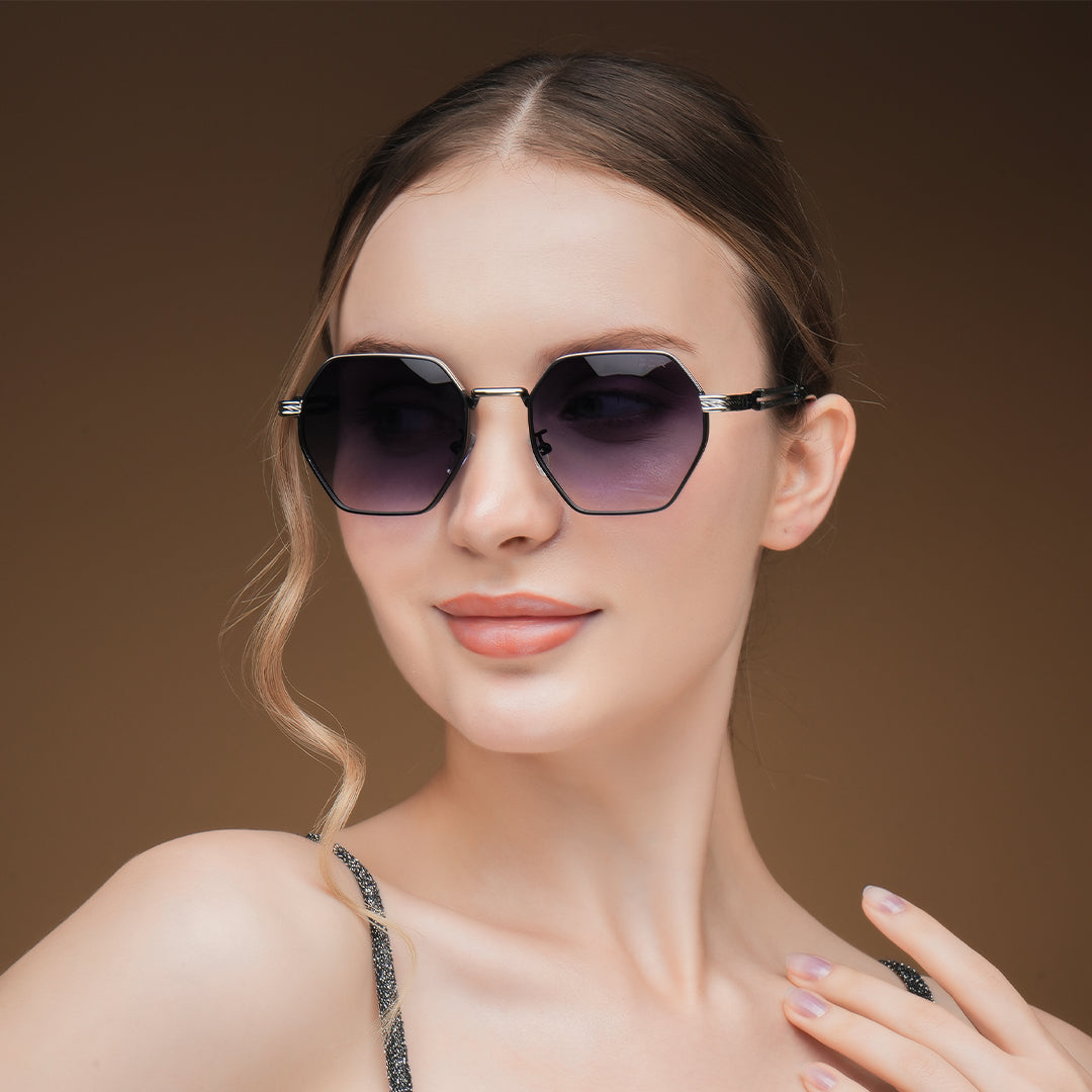 IDOR Premium Metal High Quality Sunglass for Men & Women | IDOR-2555