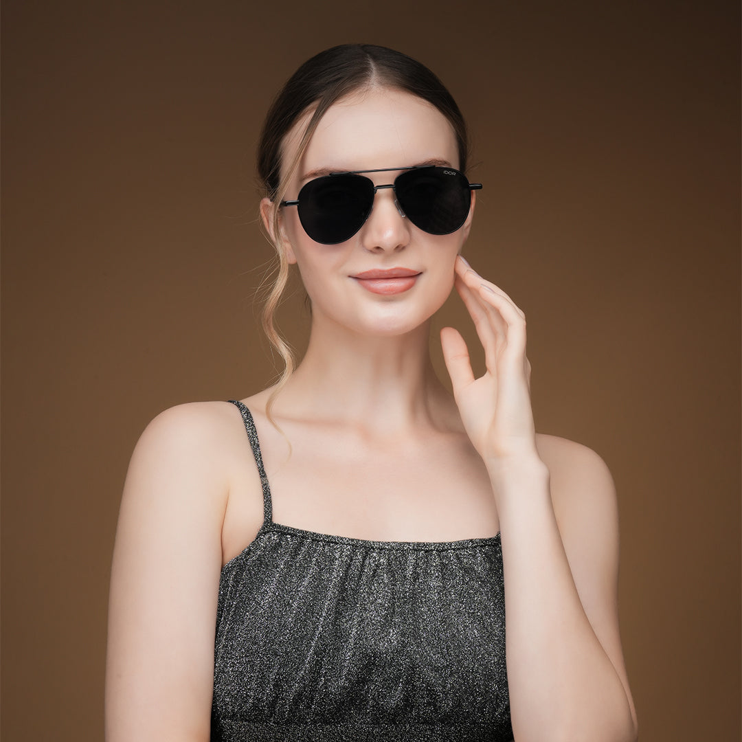 IDOR Premium Metal High Quality Sunglass for Men | IDOR-2542