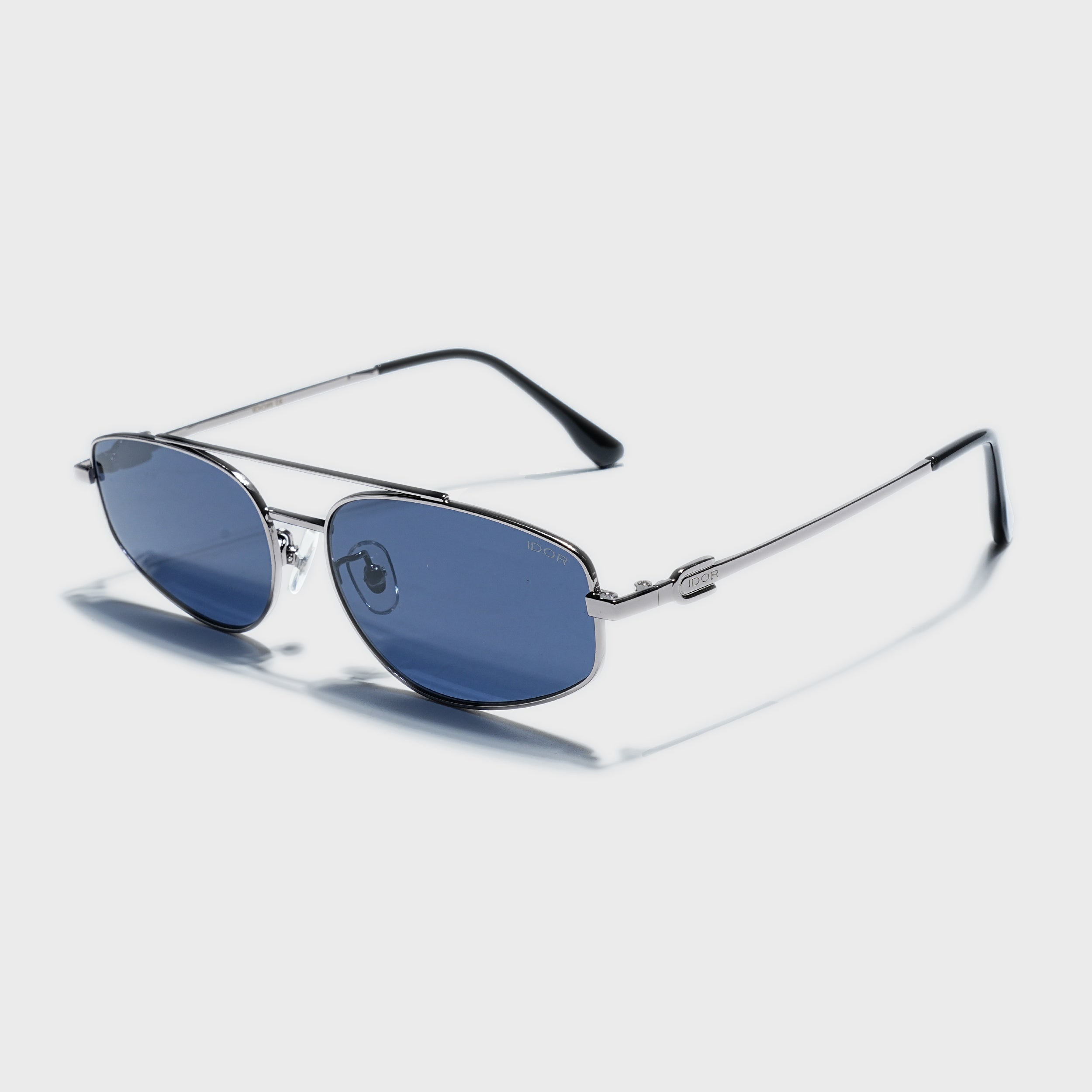IDOR Premium Metal High Quality Sunglass for Unisex | IDOR-7297