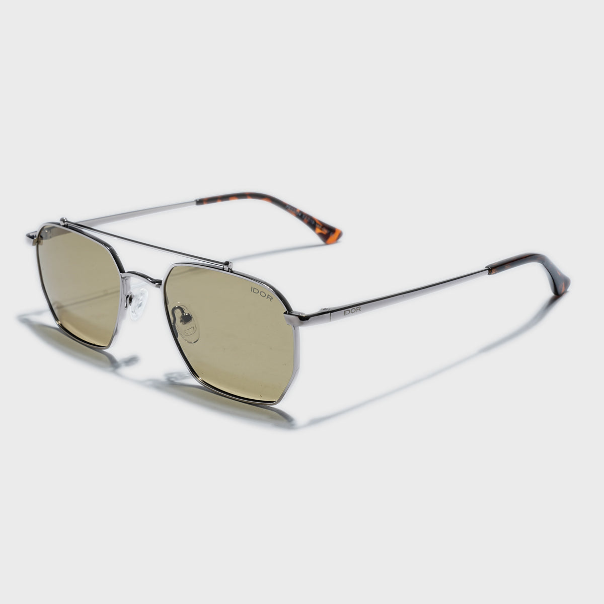 IDOR Premium Metal High Quality Polarized Sunglass for Unisex | IDOR-33224