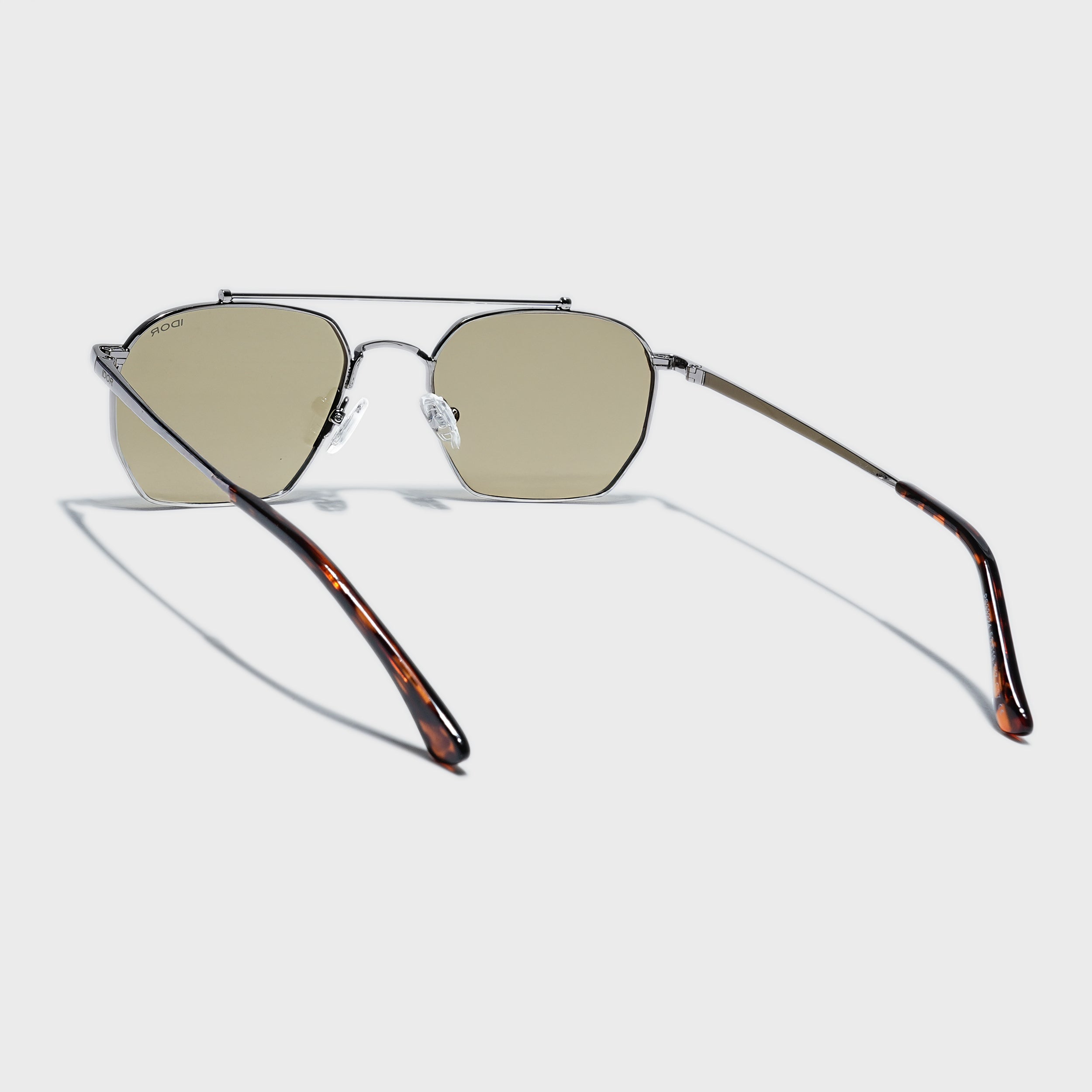 IDOR Premium Metal High Quality Polarized Sunglass for Unisex | IDOR-33224