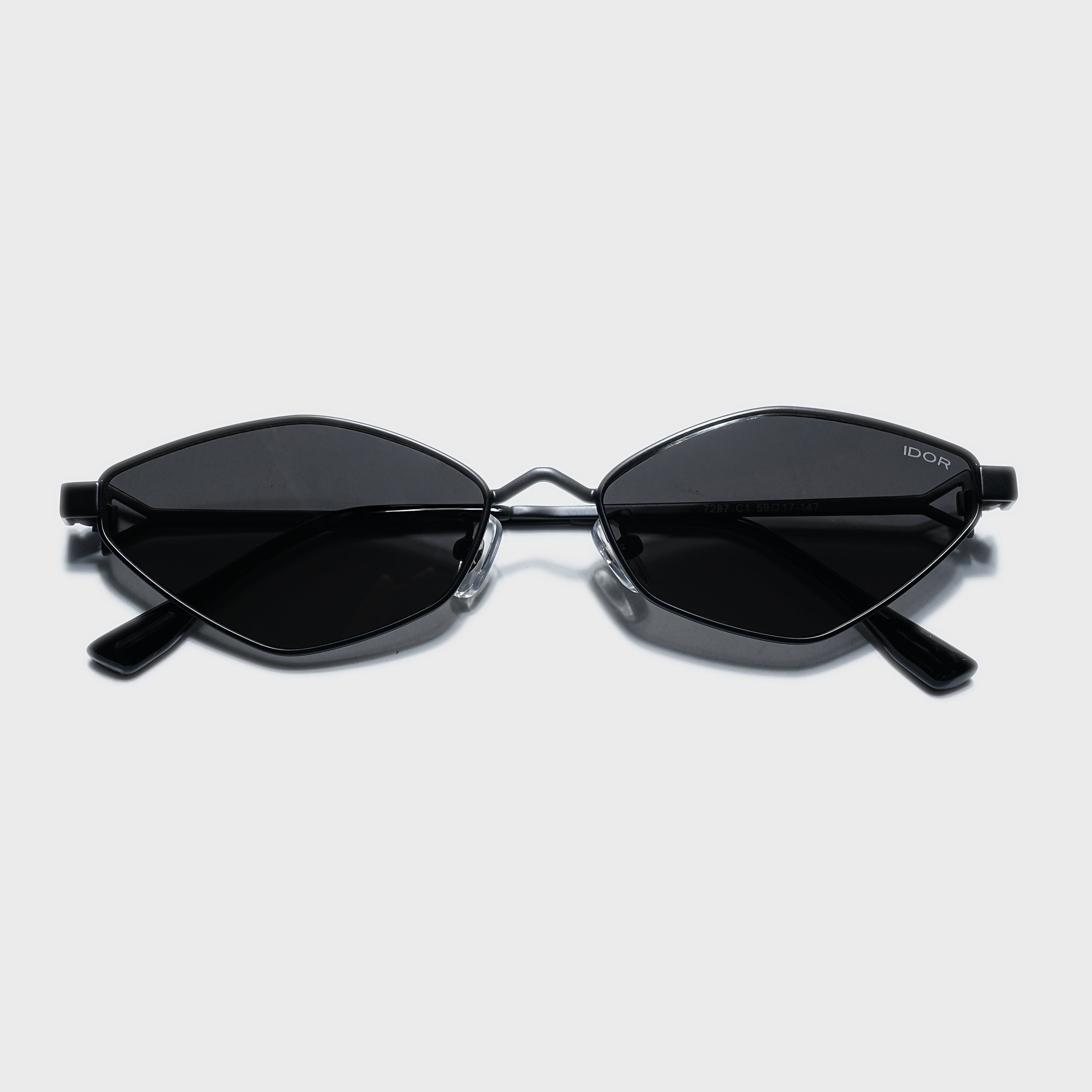 IDOR Premium Metal High Quality Sunglass for Unisex | IDOR-7287