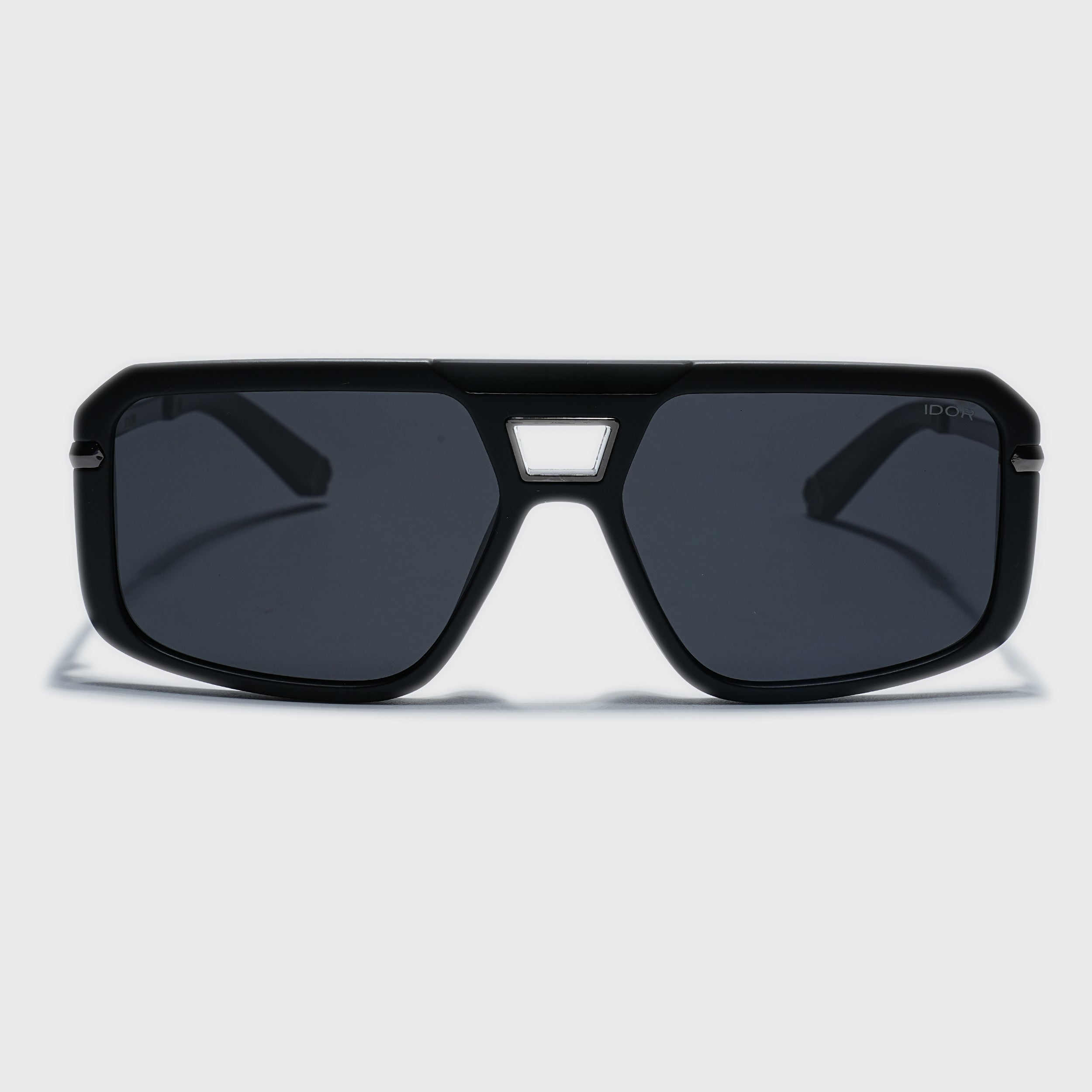 IDOR Premium Metal + Acetate High Quality Polarized Sunglass for Men | IDOR-98037