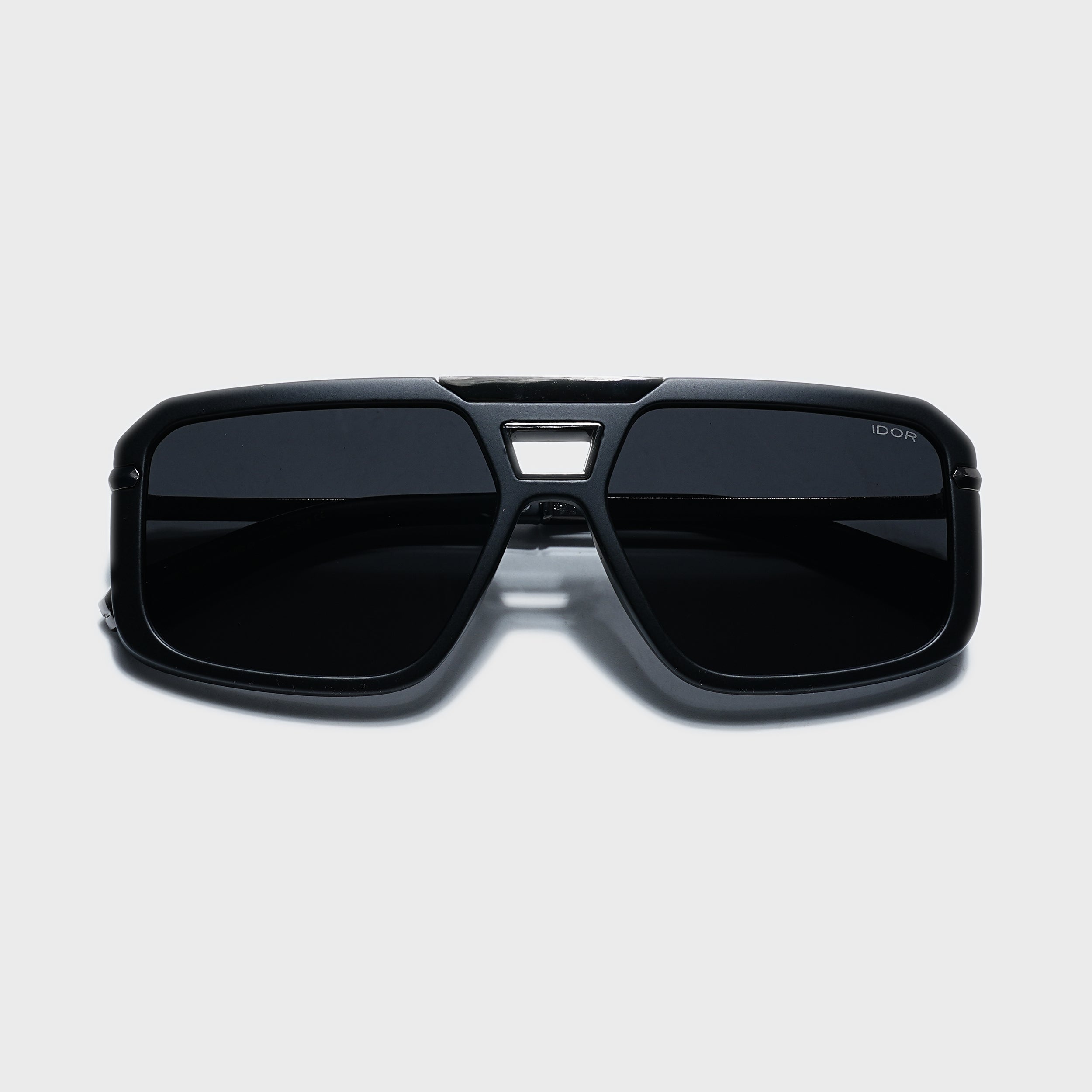 IDOR Premium Metal + Acetate High Quality Polarized Sunglass for Men | IDOR-98037