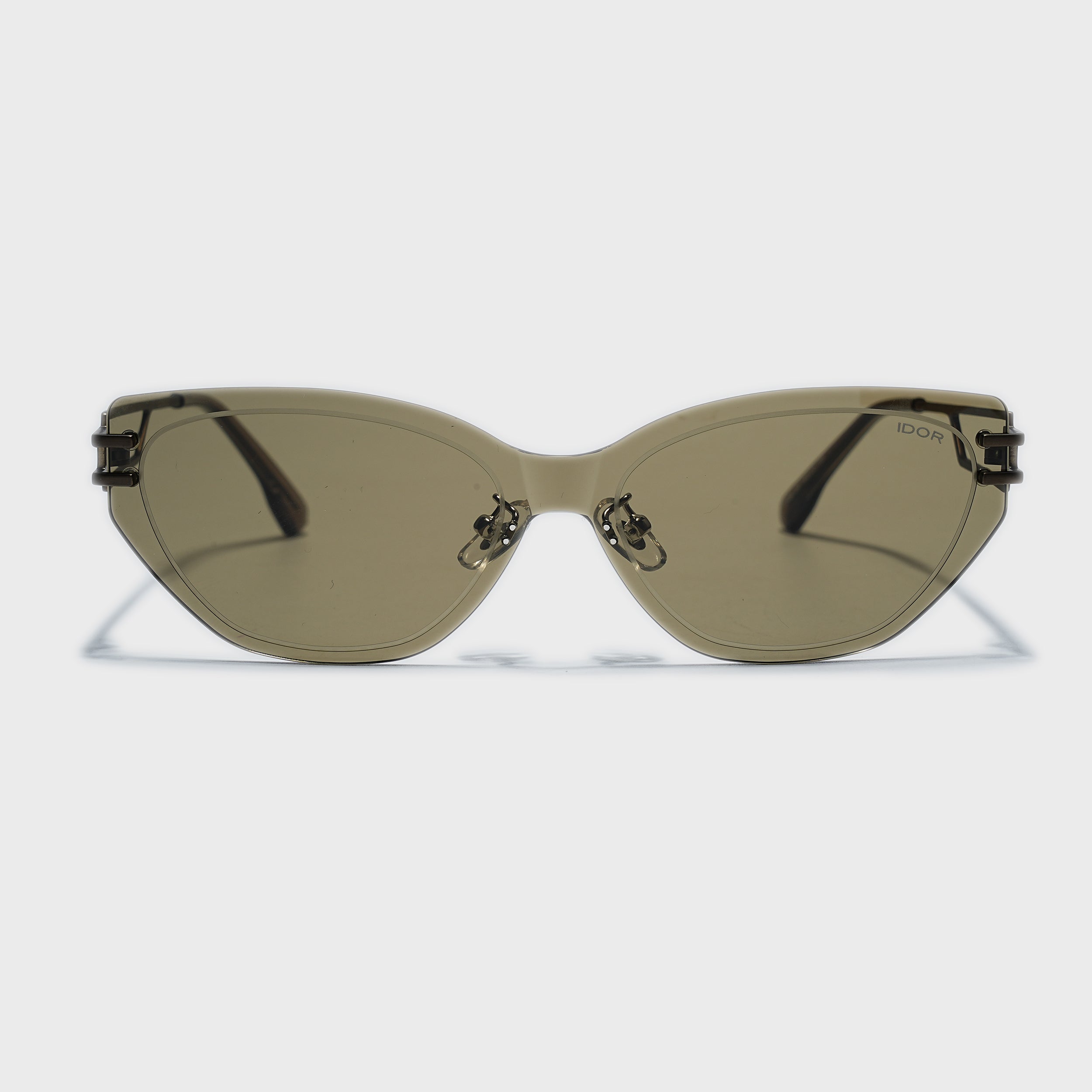 IDOR Premium Metal High Quality Sunglass for Unisex | IDOR-7308