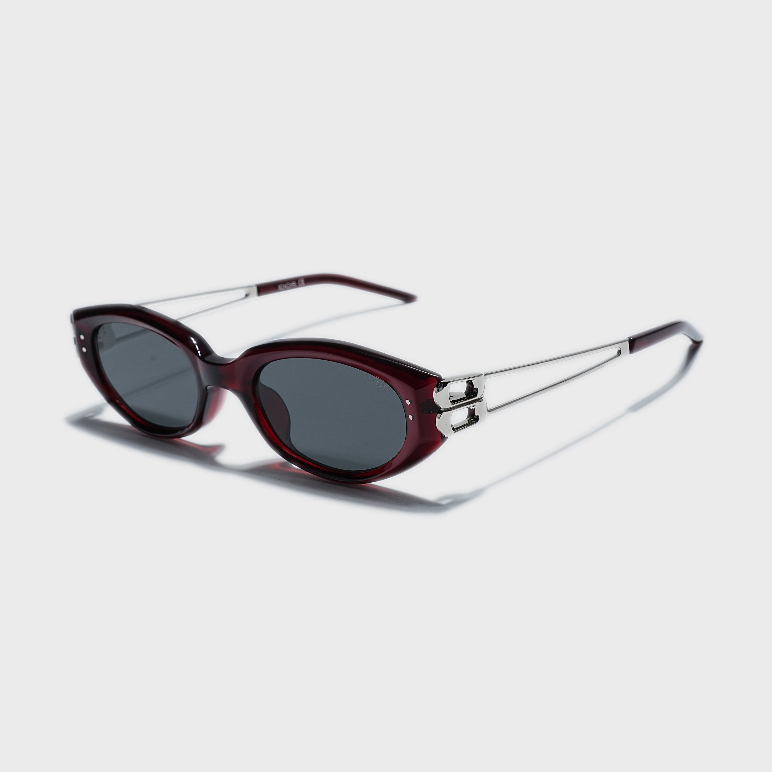 IDOR Premium Metal + Acetate High Quality Sunglass for Unisex | IDOR-9169