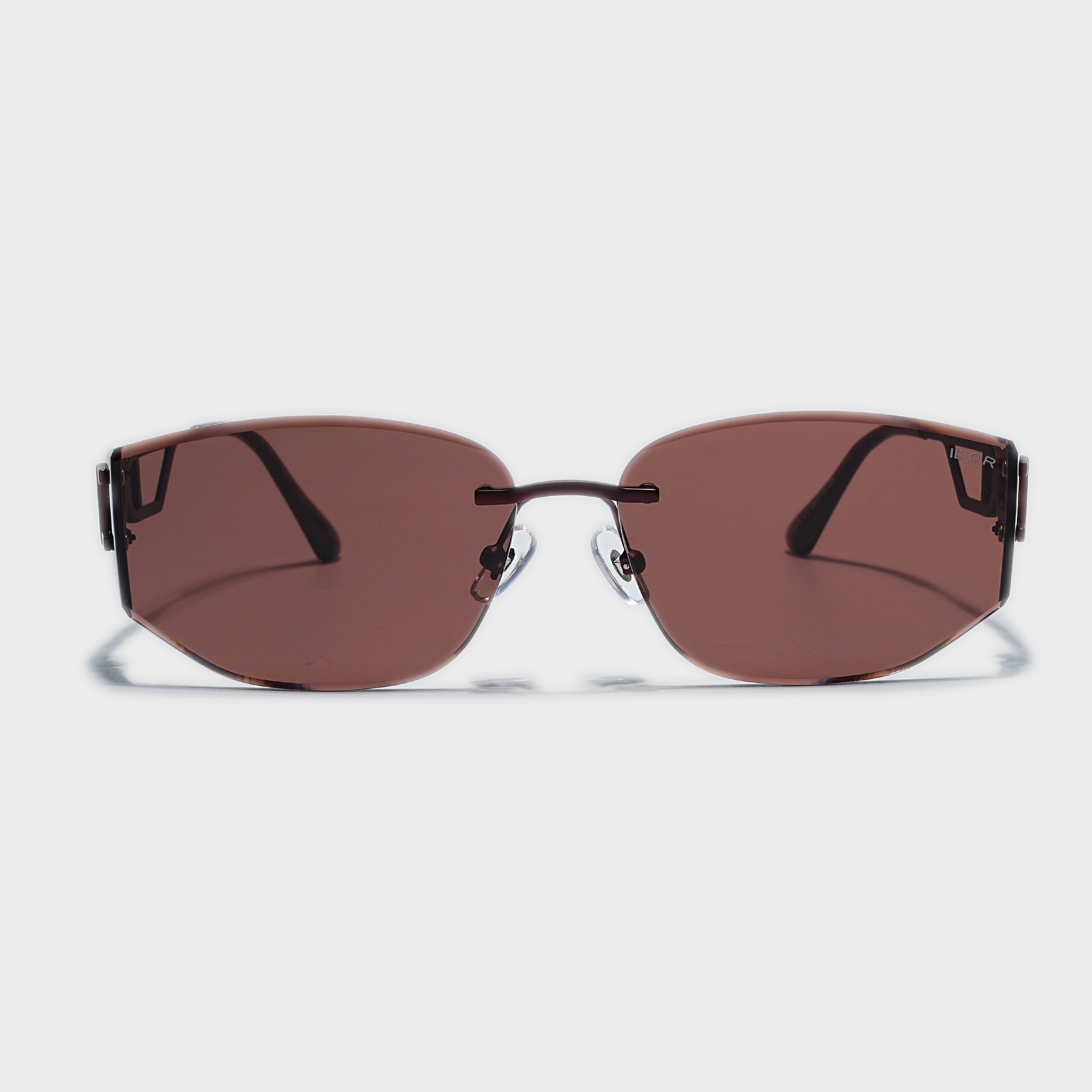 IDOR Premium Metal High Quality Sunglass for Unisex | IDOR-7313