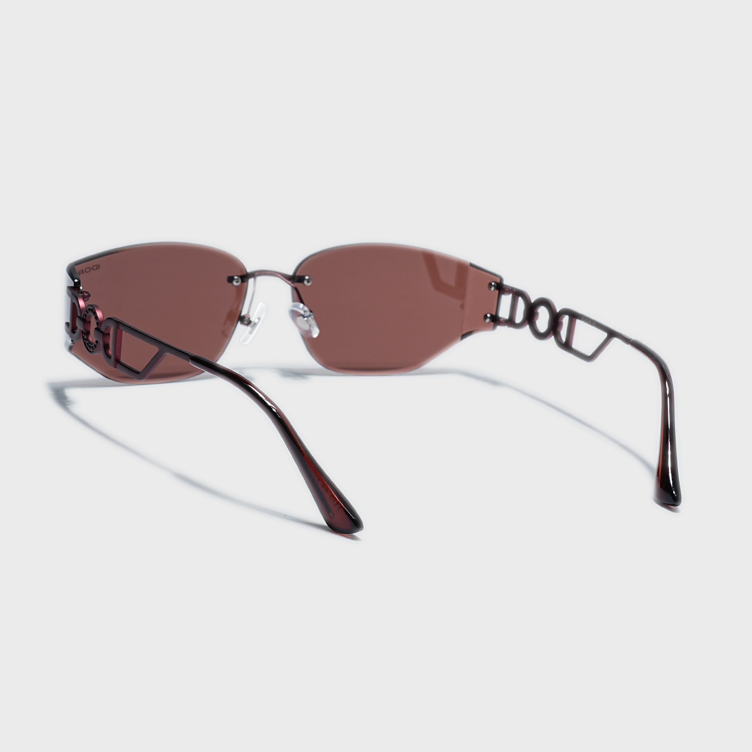 IDOR Premium Metal High Quality Sunglass for Unisex | IDOR-7313