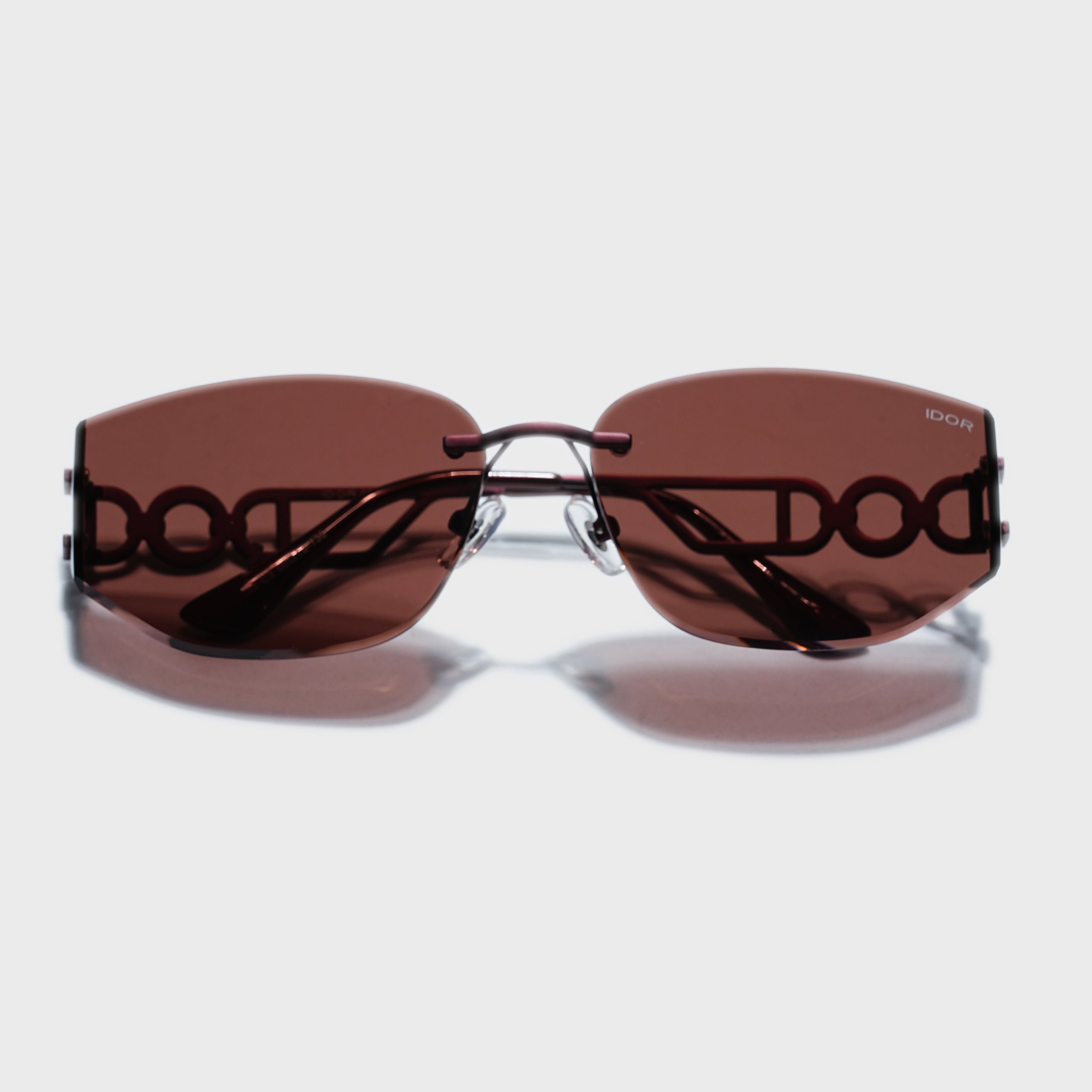 IDOR Premium Metal High Quality Sunglass for Unisex | IDOR-7313