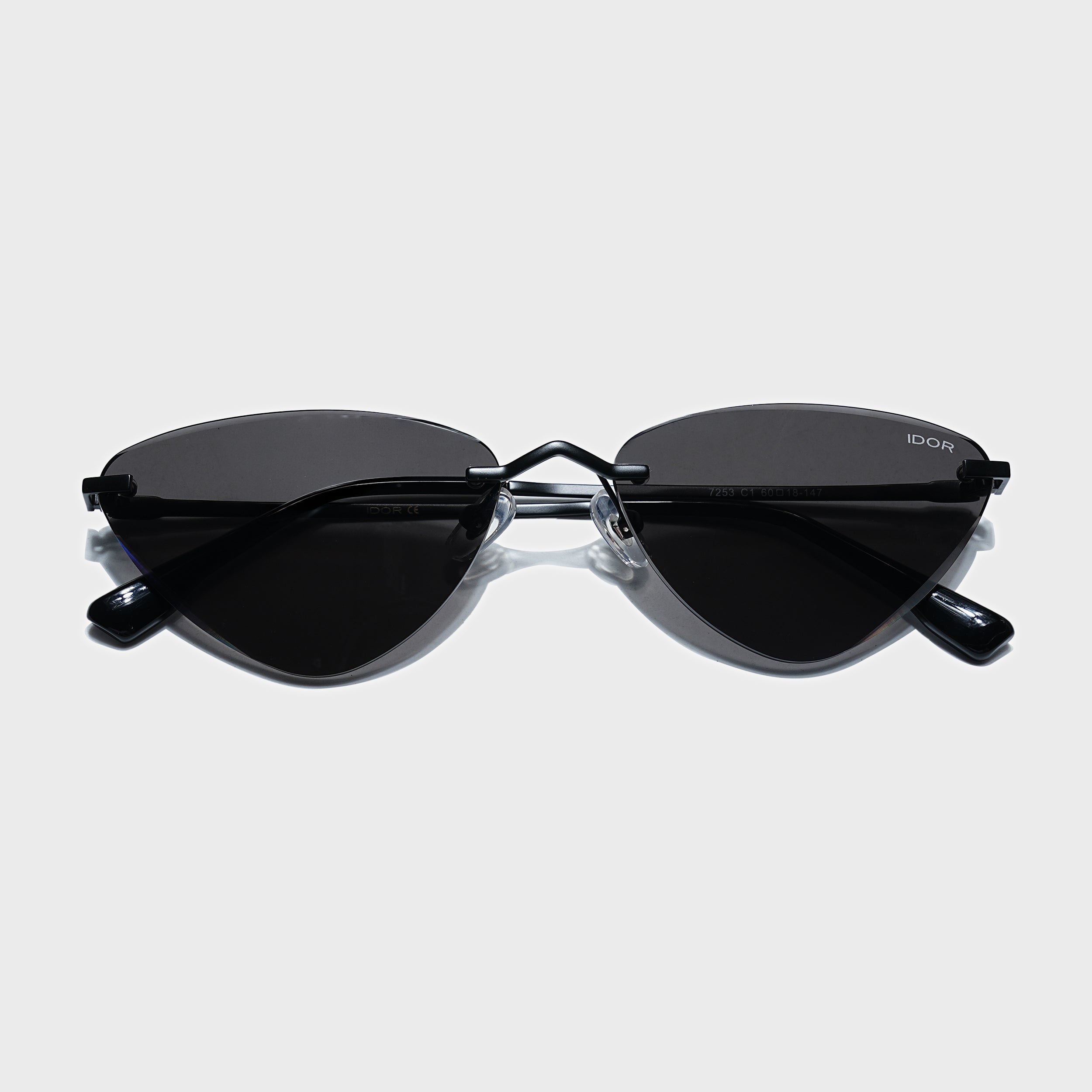 IDOR Premium Metal High Quality Sunglass for Unisex | IDOR-7253