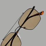 IDOR Premium Metal High Quality Polarized Sunglass for Unisex | IDOR-33224