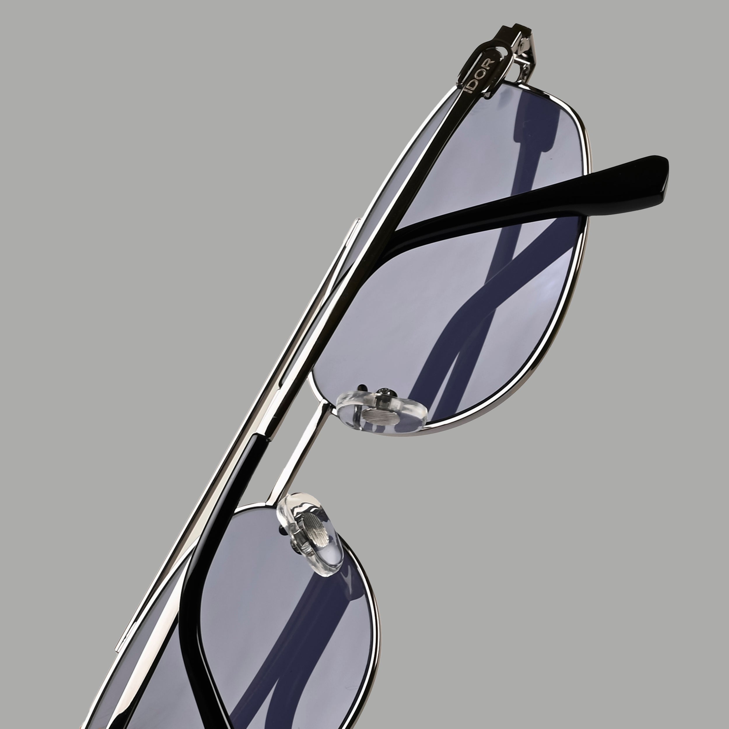 IDOR Premium Metal High Quality Sunglass for Unisex | IDOR-7297