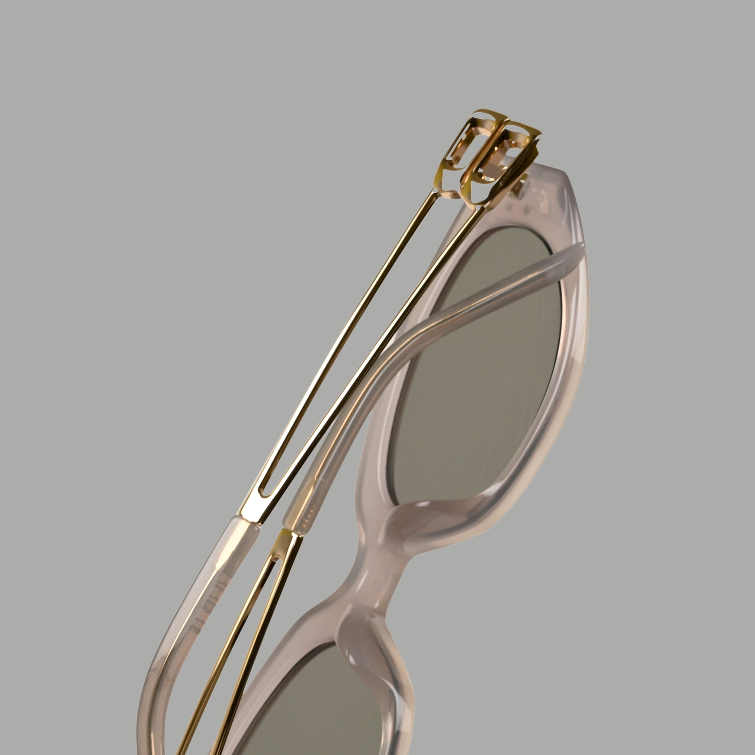 IDOR Premium Metal + Acetate High Quality Sunglass for Unisex | IDOR-9169