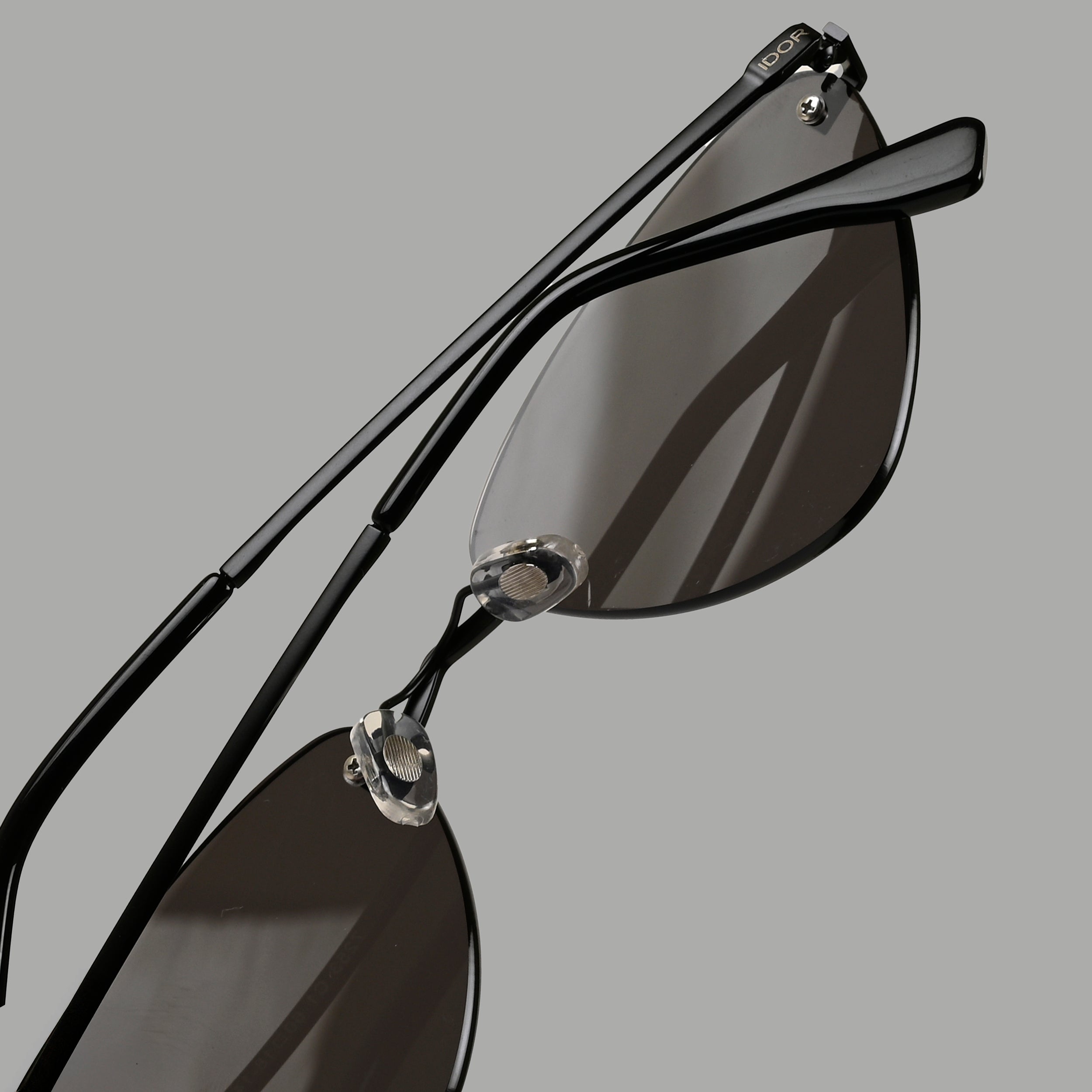 IDOR Premium Metal High Quality Sunglass for Unisex | IDOR-7253