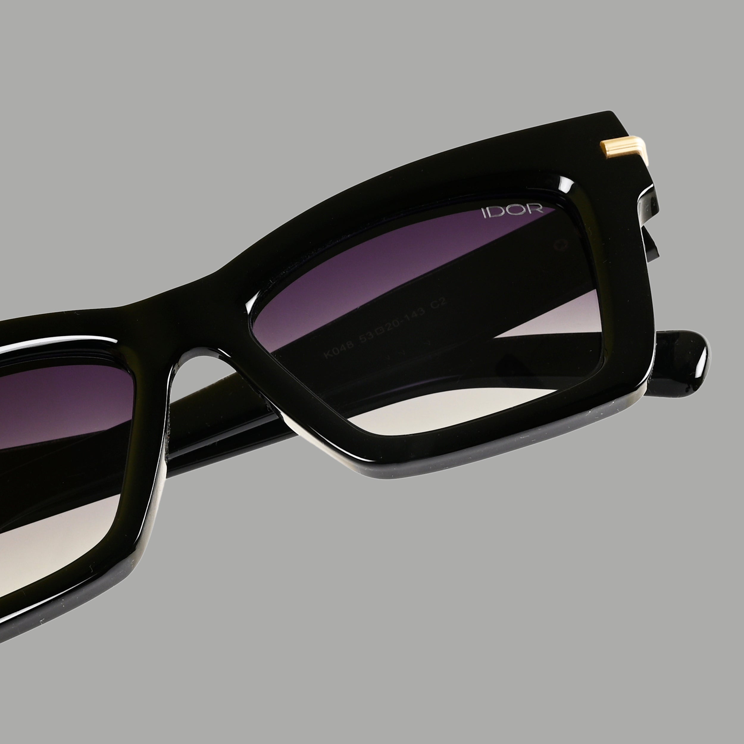 IDOR Premium TR90 High Quality Polarized Sunglass for Women| IDOR-048