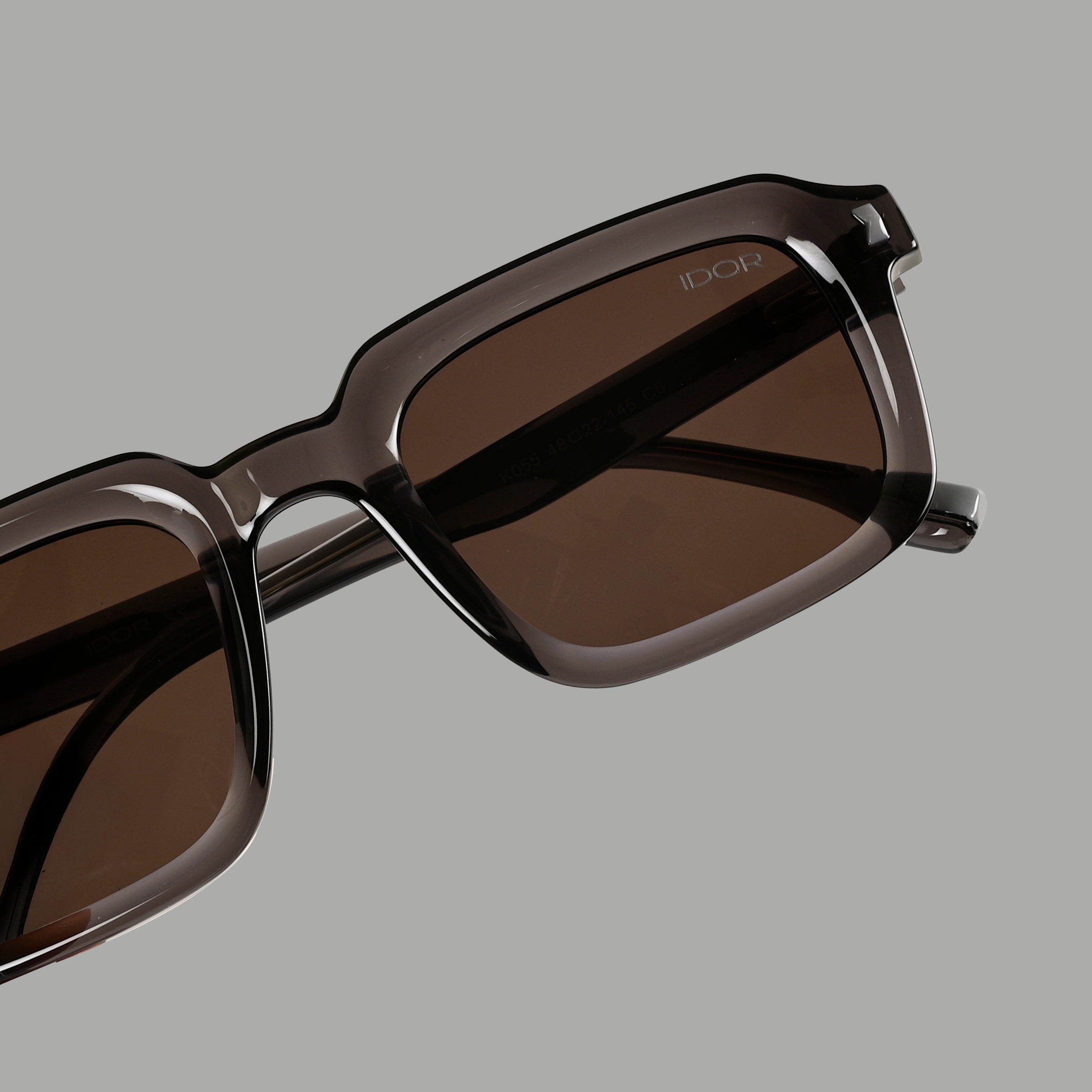 IDOR Premium TR90 High Quality Polarized Sunglass for Unisex | IDOR-055