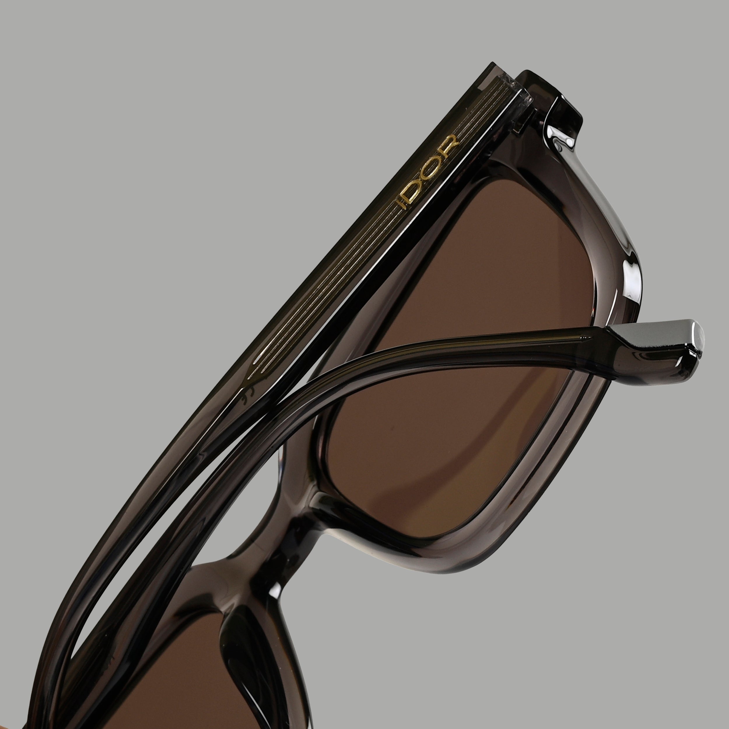 IDOR Premium TR90 High Quality Polarized Sunglass for Unisex | IDOR-055