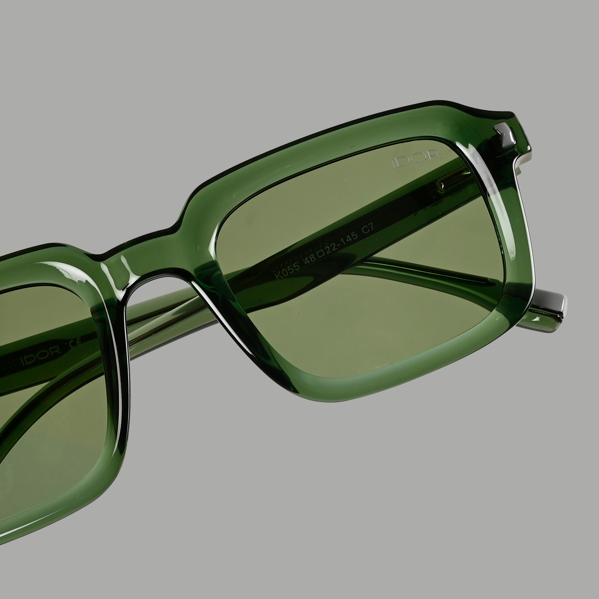 IDOR Premium TR90 High Quality Polarized Sunglass for Unisex | IDOR-055