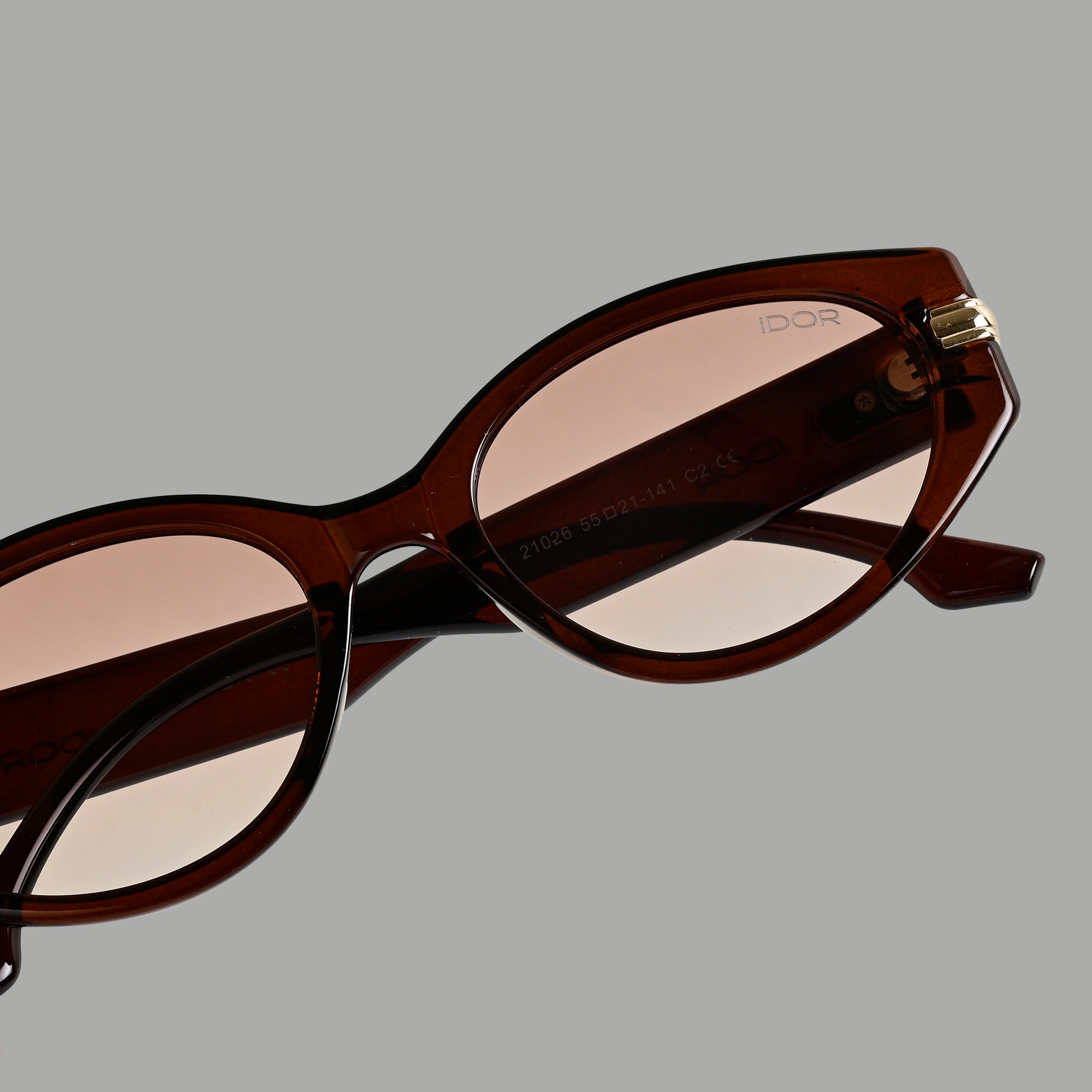 IDOR Premium TR90 High Quality Polarized Sunglass for Women | IDOR-21026