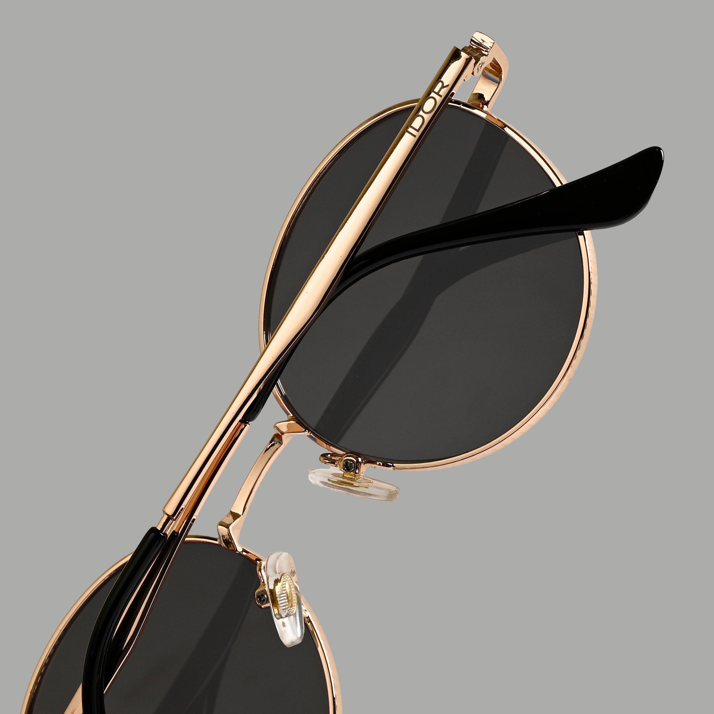 IDOR Premium Metal High Quality Sunglass for Unisex | IDOR-28719