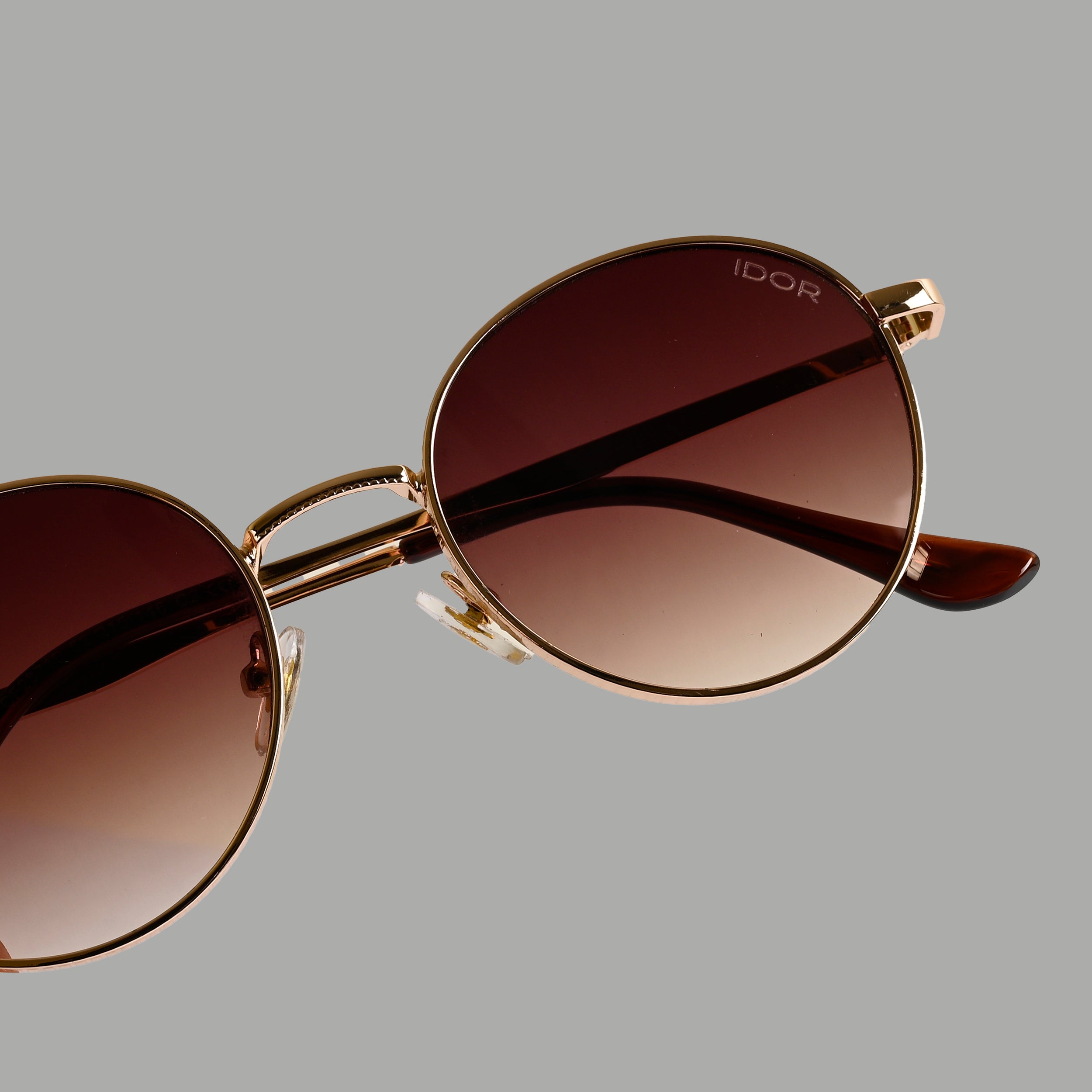 IDOR Premium Metal High Quality Sunglass for Unisex | IDOR-28719