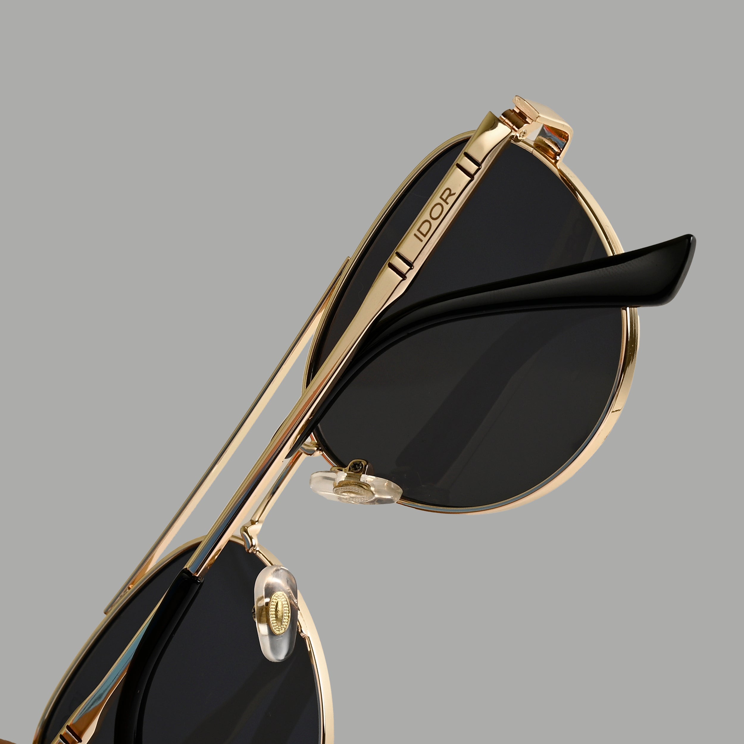 IDOR Premium Metal High Quality Sunglass for Unisex | IDOR-56053