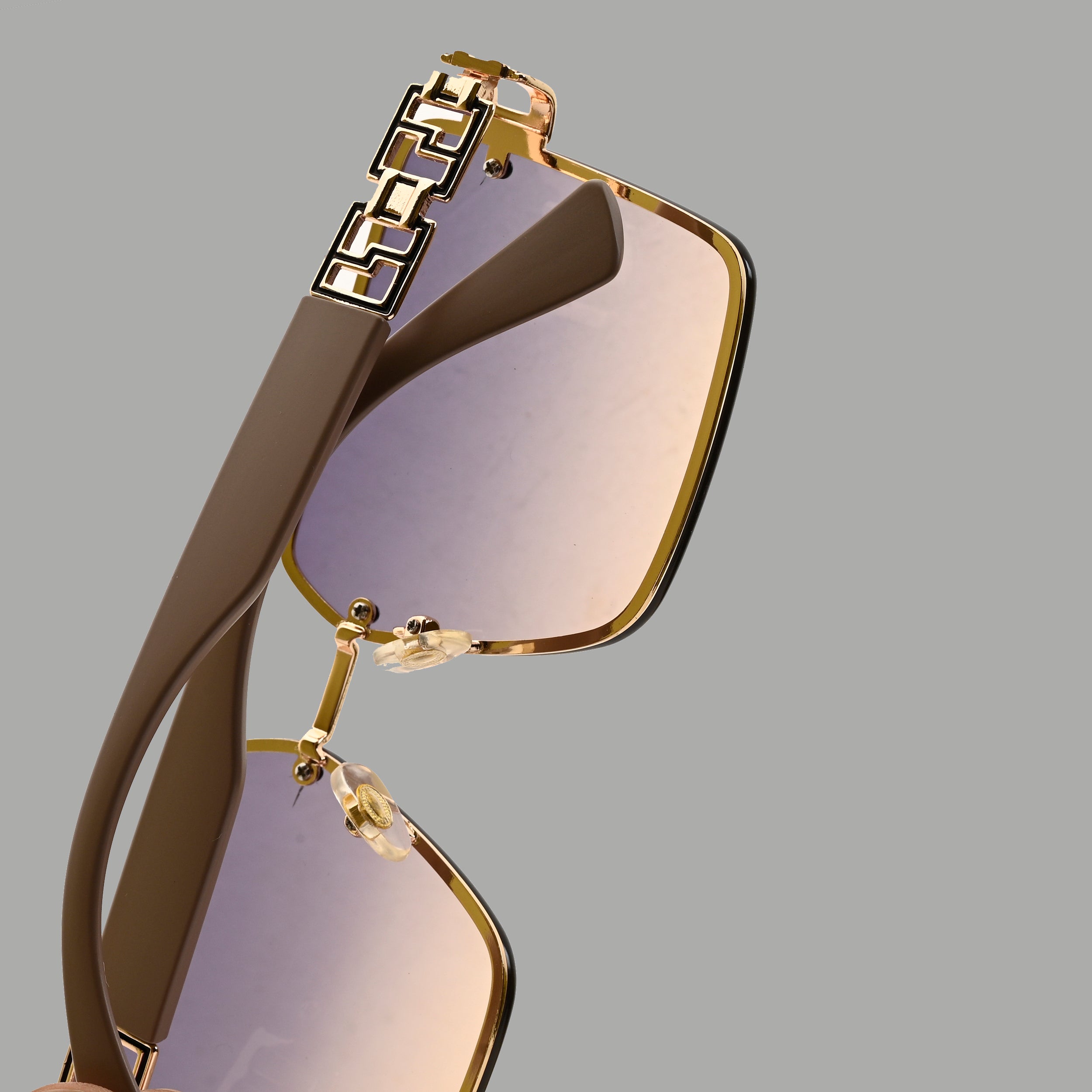 IDOR Premium Metal High Quality Sunglass for Unisex | IDOR-58404