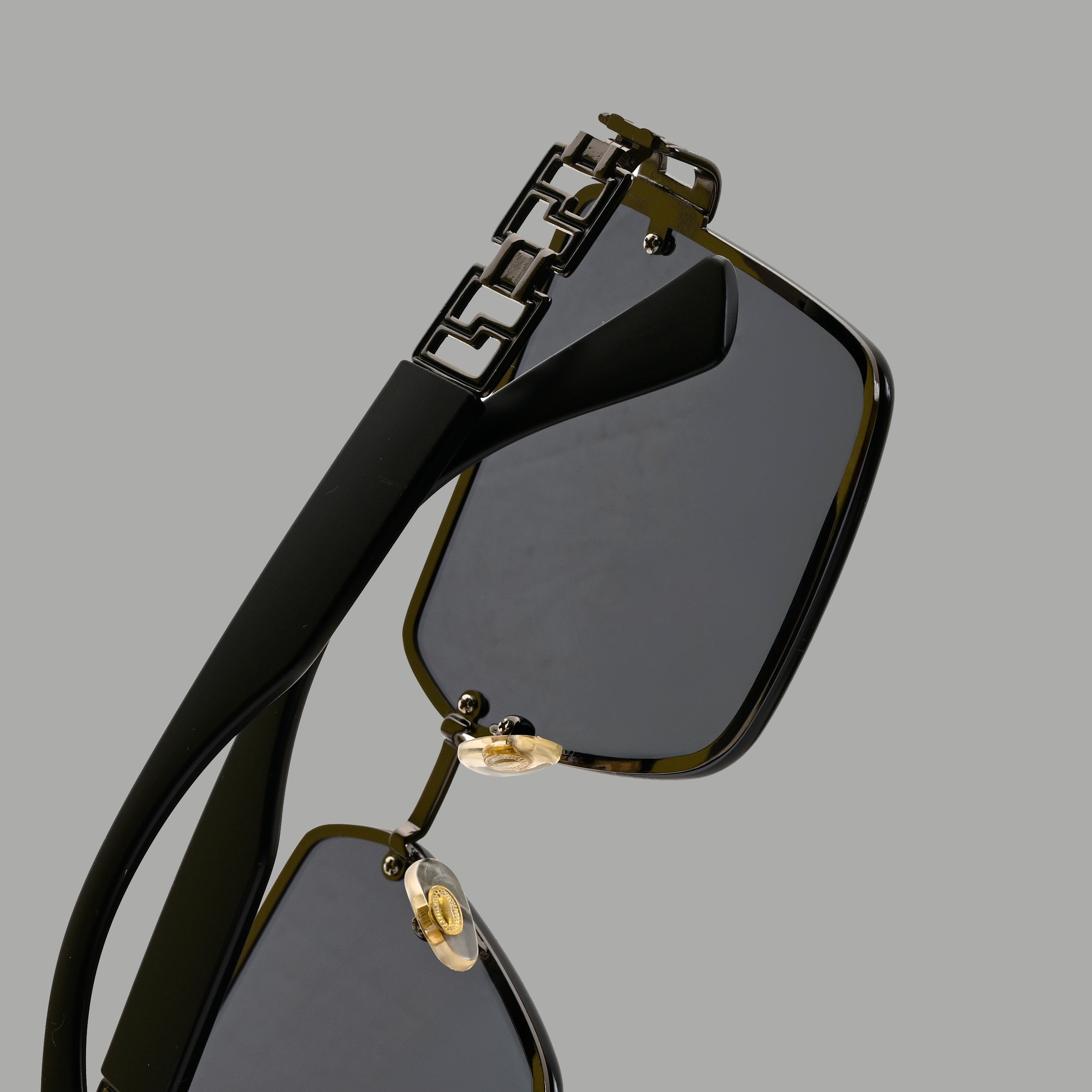 IDOR Premium Metal High Quality Sunglass for Unisex | IDOR-58404