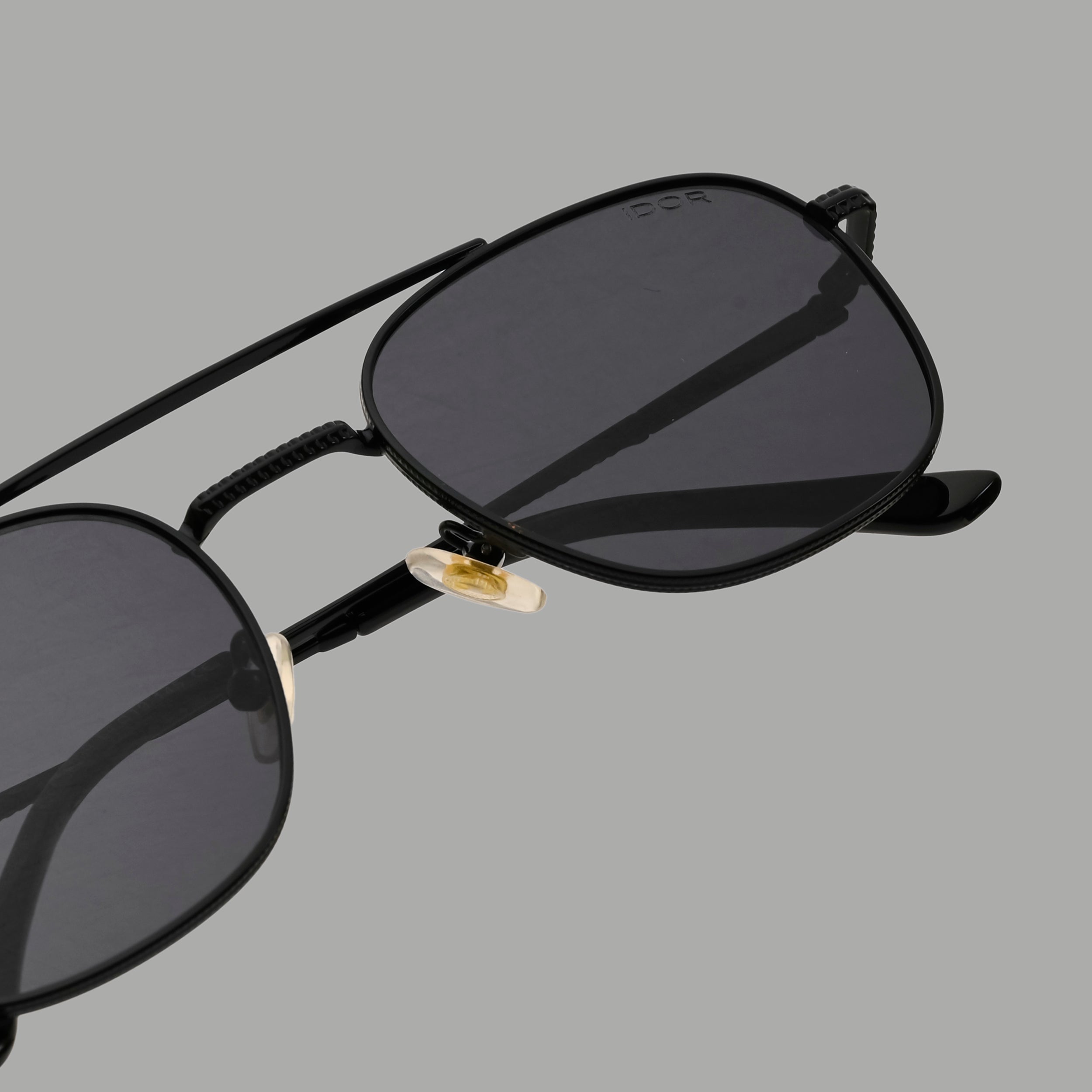 IDOR Premium Metal High Quality Sunglass for Unisex | IDOR-56039