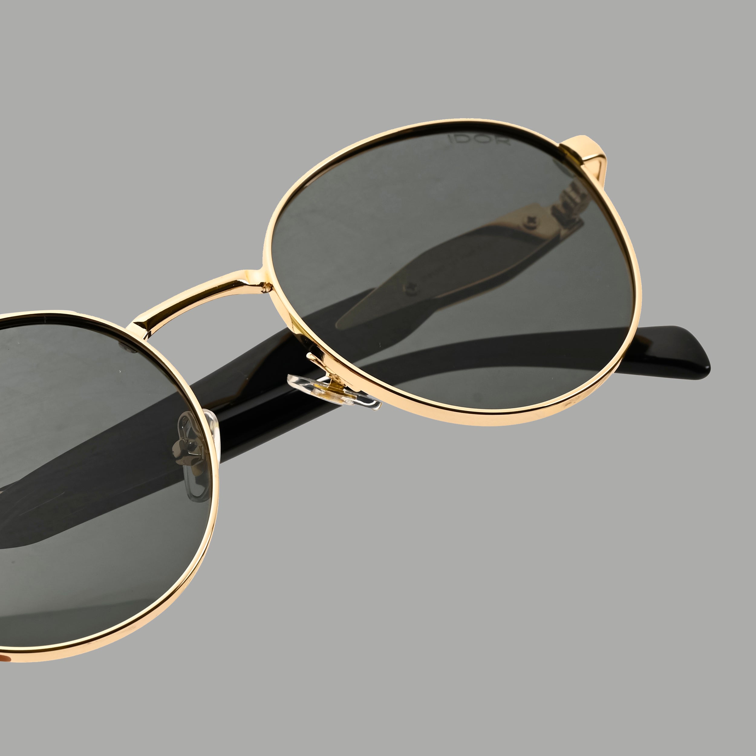 IDOR Premium Metal High Quality Polarized Sunglass for Unisex | IDOR-56067